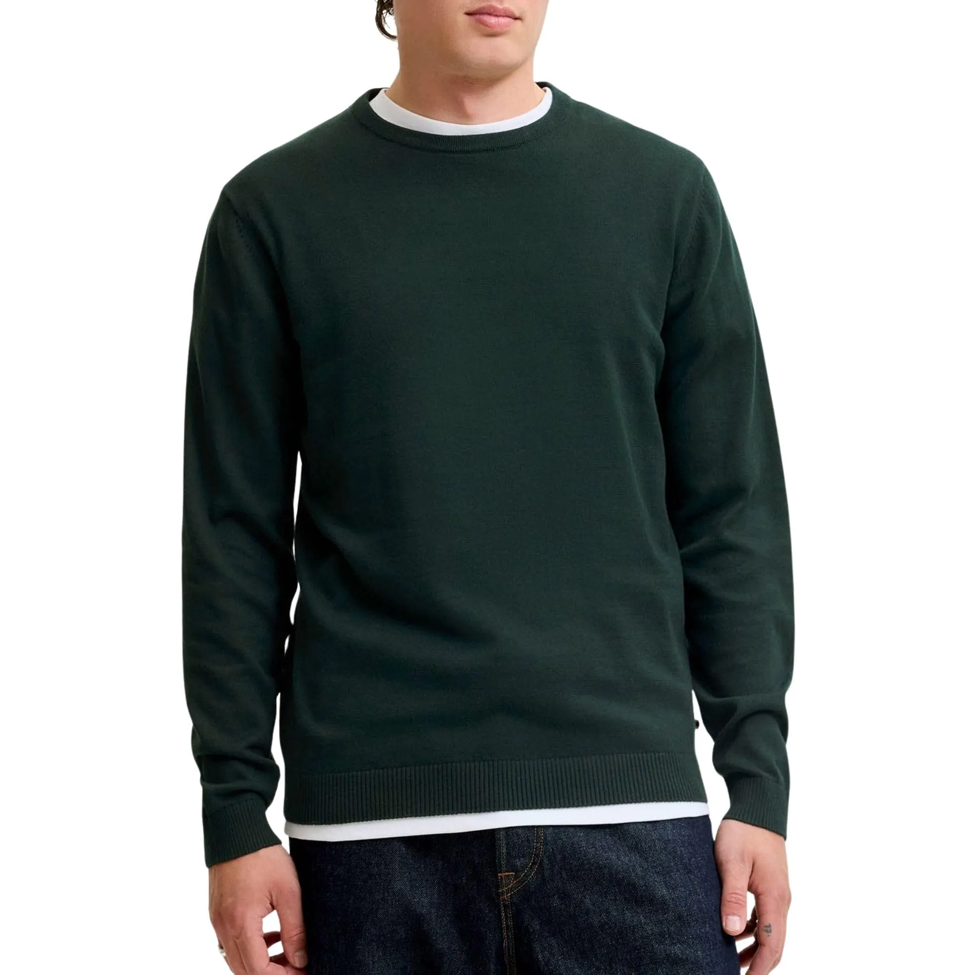 Jack & Jones Jjebasic Knit Crew Neck Noos - immagine 2