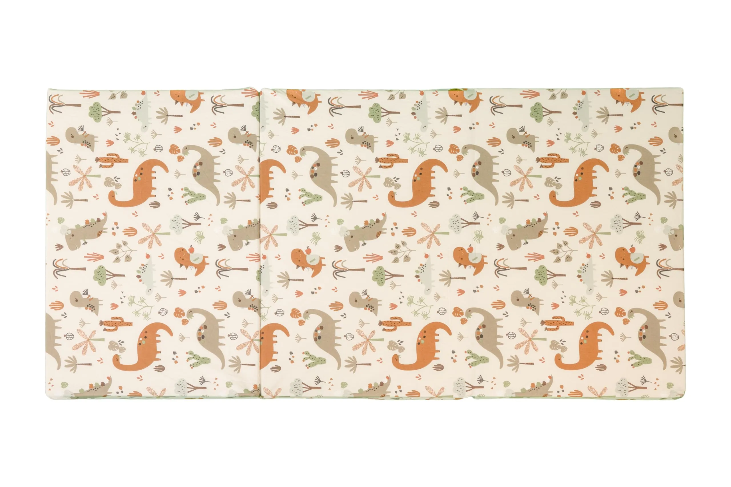 GHIOCUSCINI | Materasso Pieghevole per Bambini, 120 x 60 cm, Alto 5 cm, Tessuto DINOSAURO Lavabile, Imbottitura Waterfoam, Made in Italy a Norma EN16890:2017 - immagine 5
