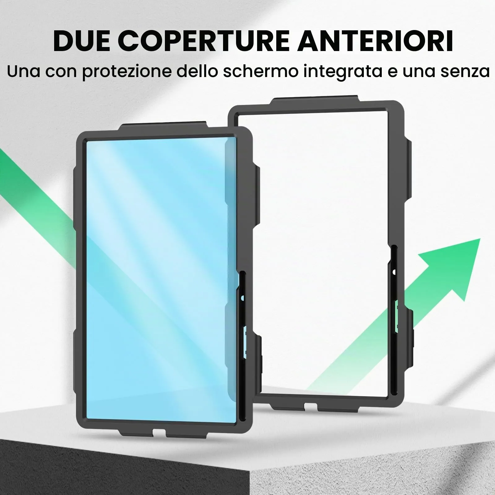 SEYMAC Cover per Samsung Galaxy Tab S12 Ultra /S11 Ultra 14,6 Pollici, Nero - immagine 8