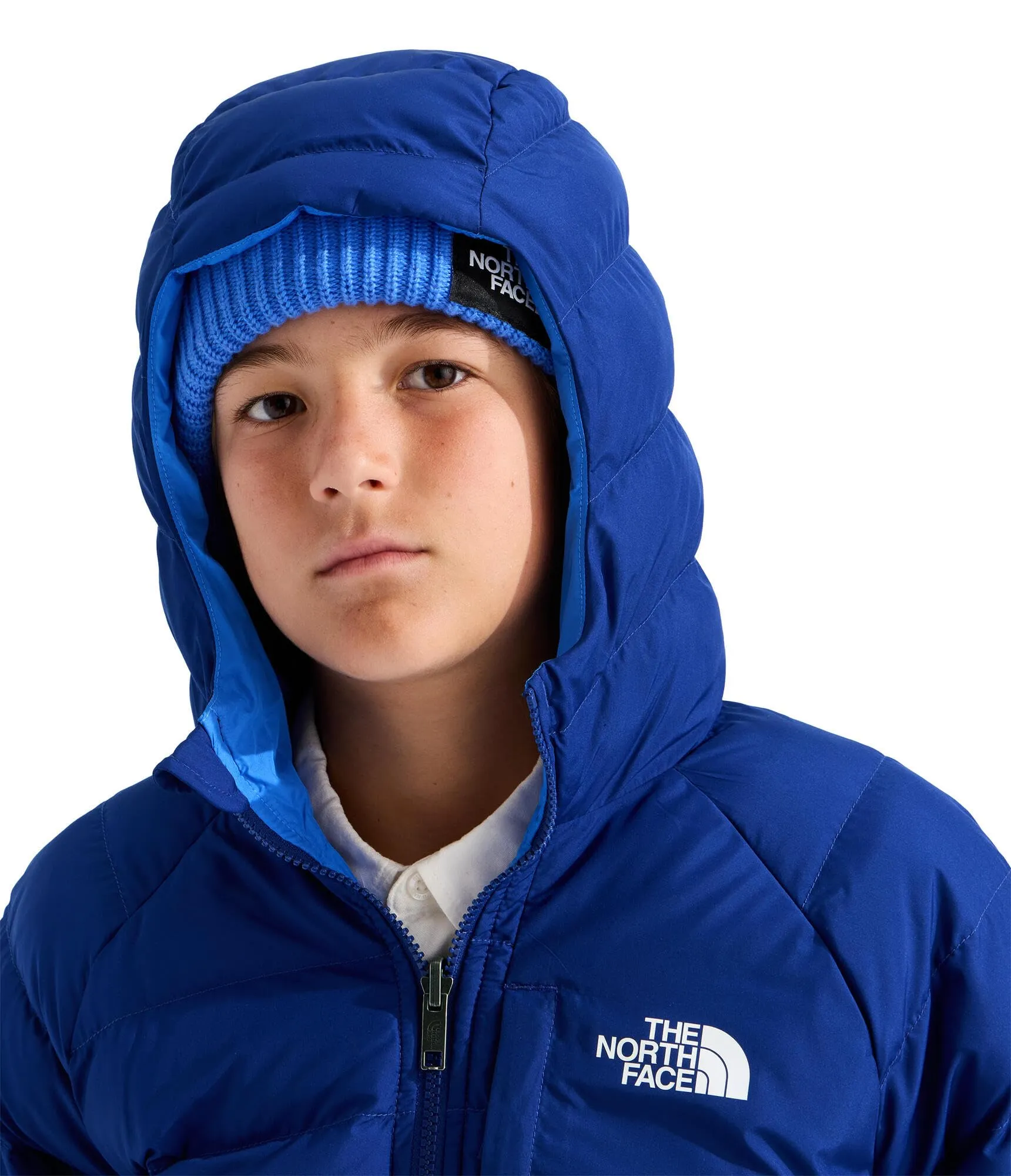 The North Face Reversible Perrito Hooded Giacca per bambini Bold Blue 7/8 anni - immagine 6