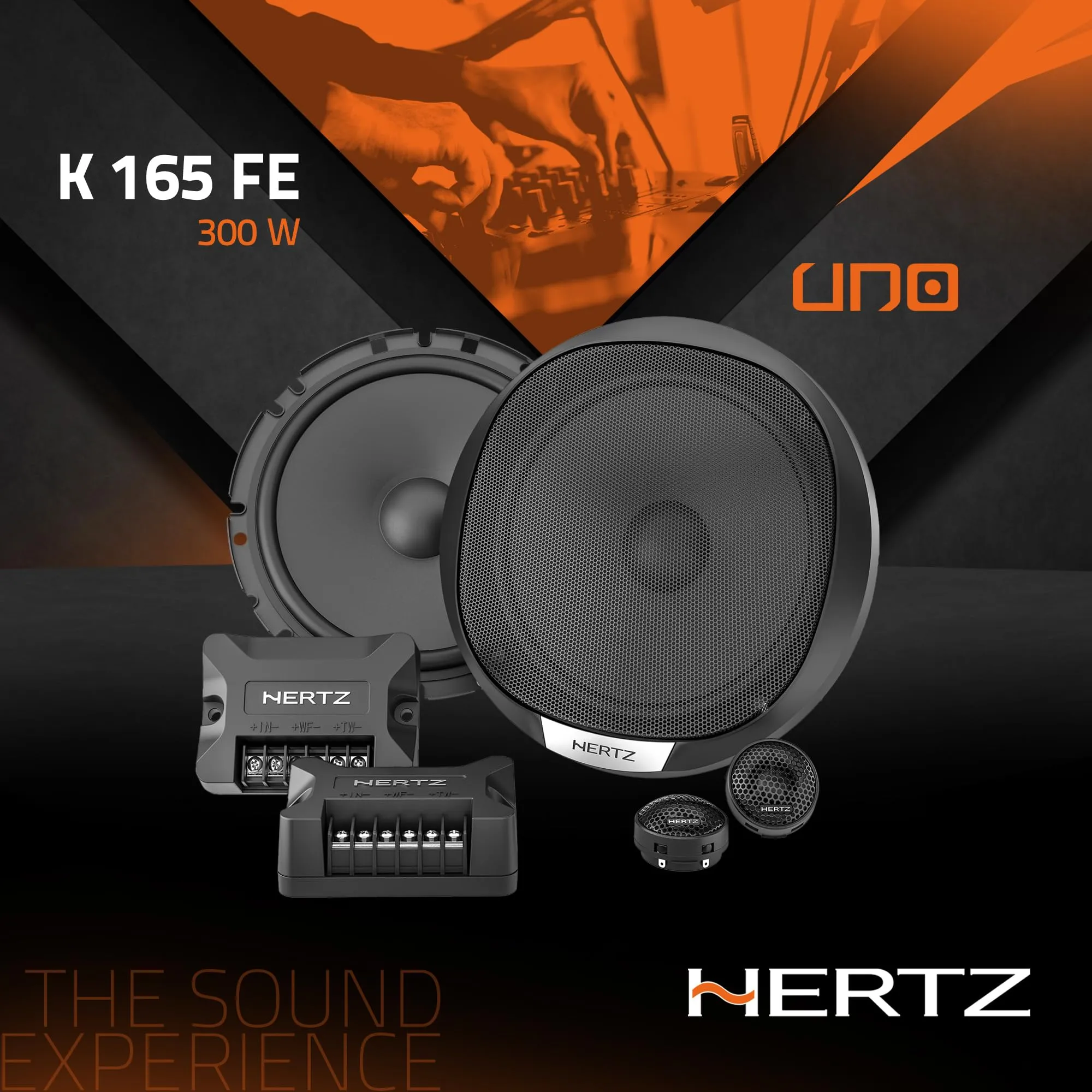 Hertz K 165 Fan Edition kit 2 vie 165 mm 300W picco - immagine 3