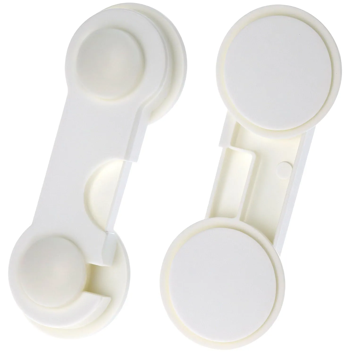 QWORK® 12 Pezzi Blocca sicurezza per Armadietto, Cassetti, Frigoriferi - Sicurezza Domestica in ABS Durevole - immagine 7