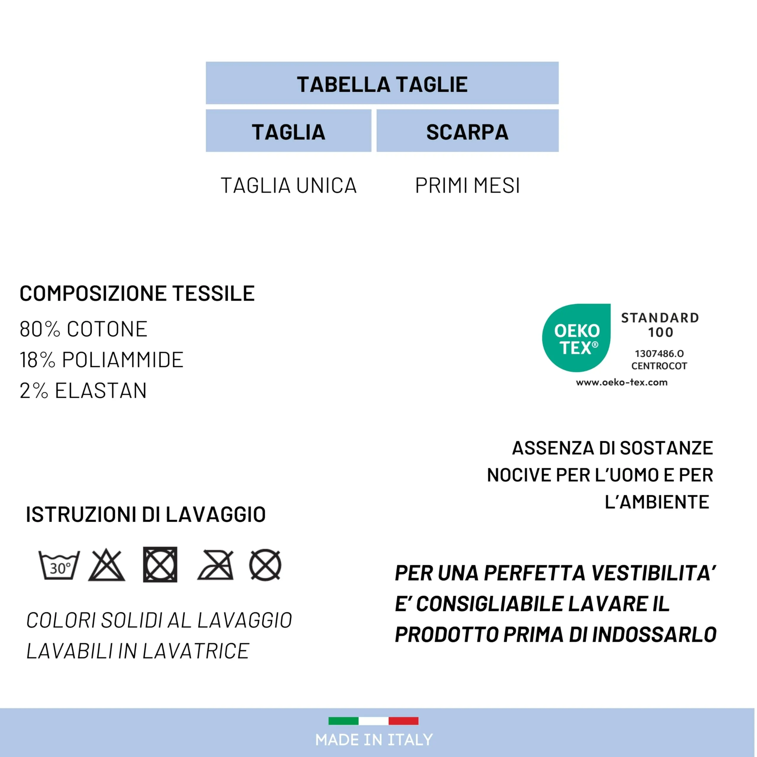LEON D'ORO Calze Neonato Calzino Regalo Scarpine Babbucce bambini Primi Mesi Taglia Unica Made in Italy (IT, Età, Taglia unica, ASS2 neonato 3 PAIA) - immagine 6