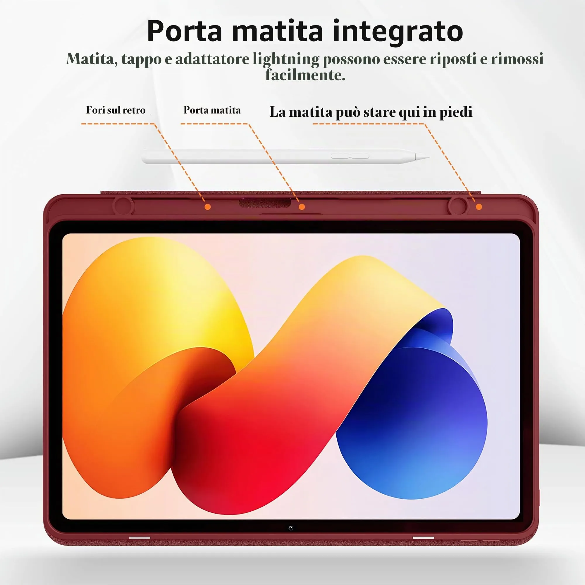 EasyAcc Cover Compatibile con Xiaomi Redmi Pad 2 Pro 12.1 Pollici 2025 - immagine 5