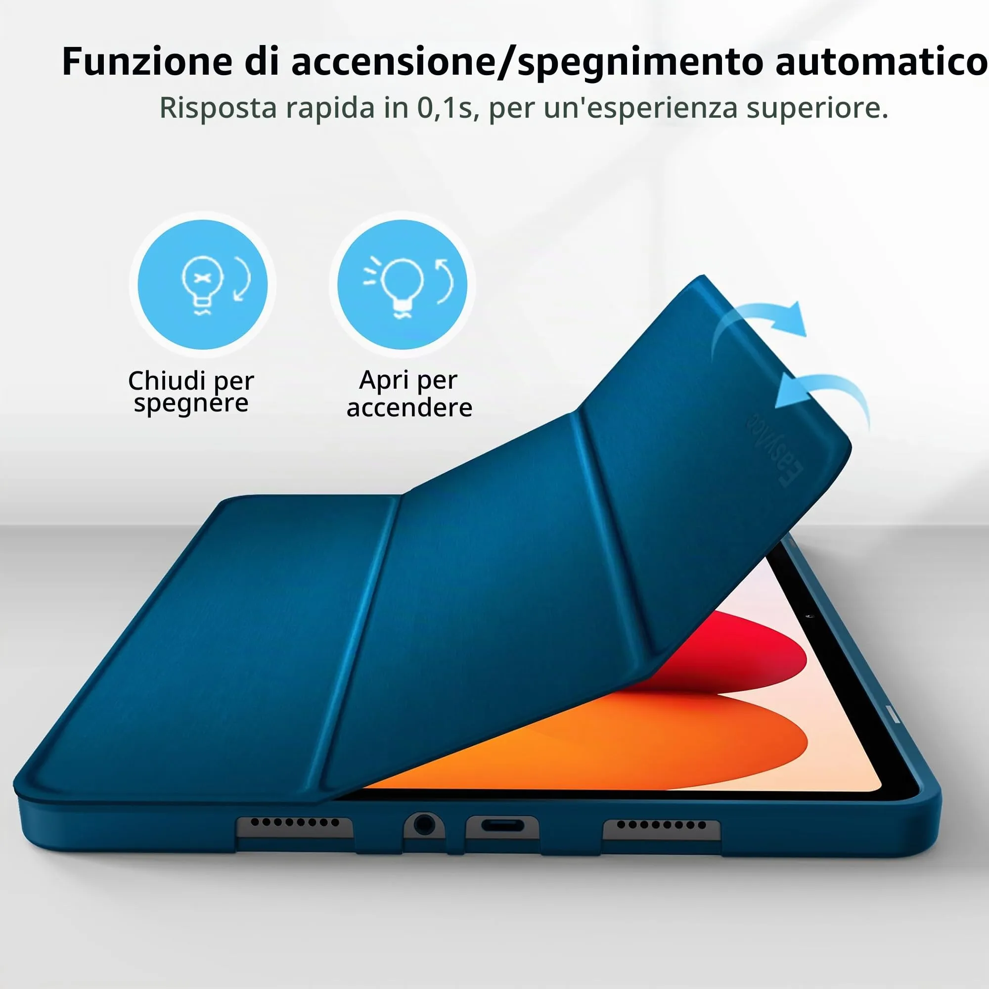 EasyAcc Cover Compatibile con Xiaomi Redmi Pad 2 Pro 12.1 Pollici 2025 - immagine 3