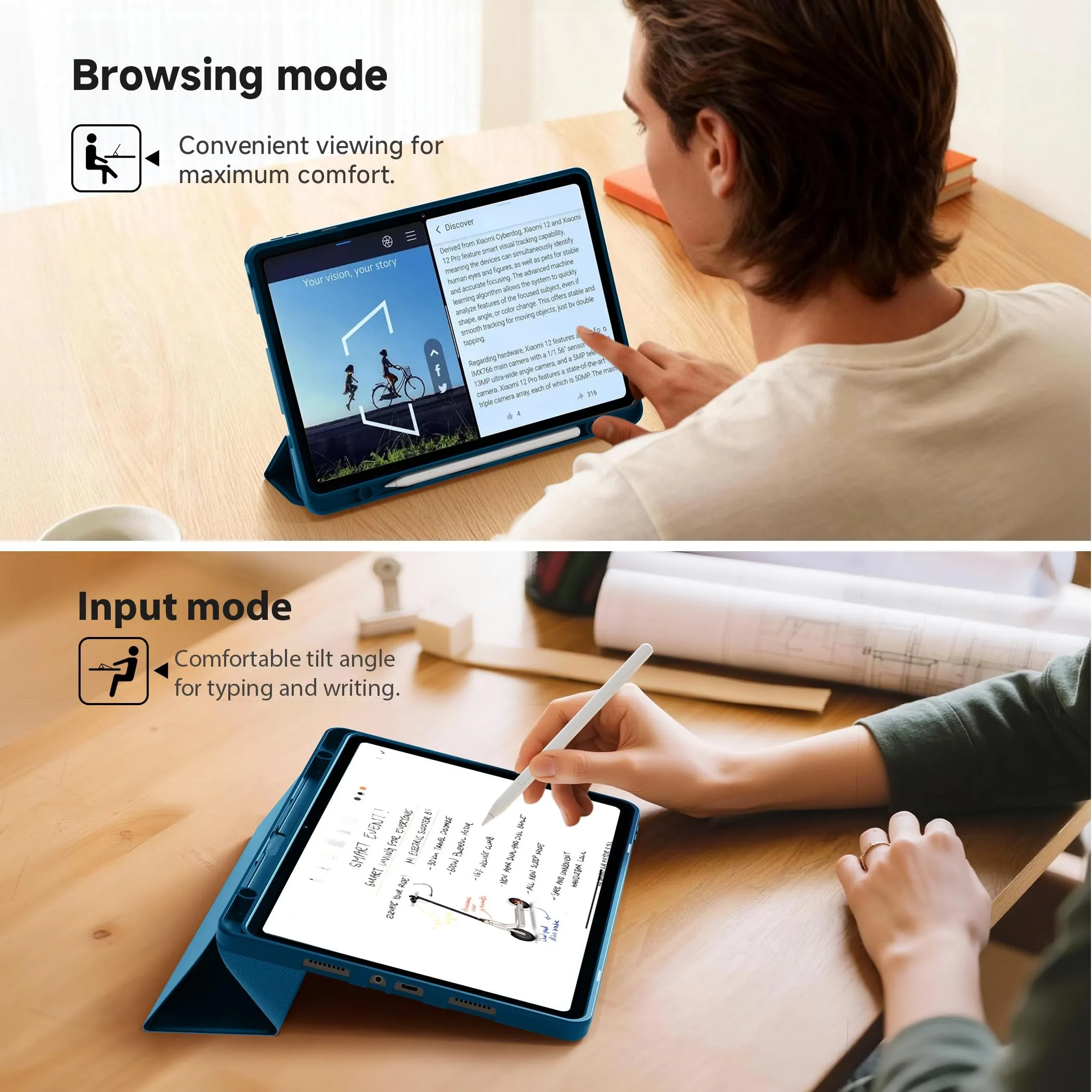 EasyAcc Cover Compatibile con Xiaomi Redmi Pad 2 Pro 12.1 Pollici 2025 - immagine 4