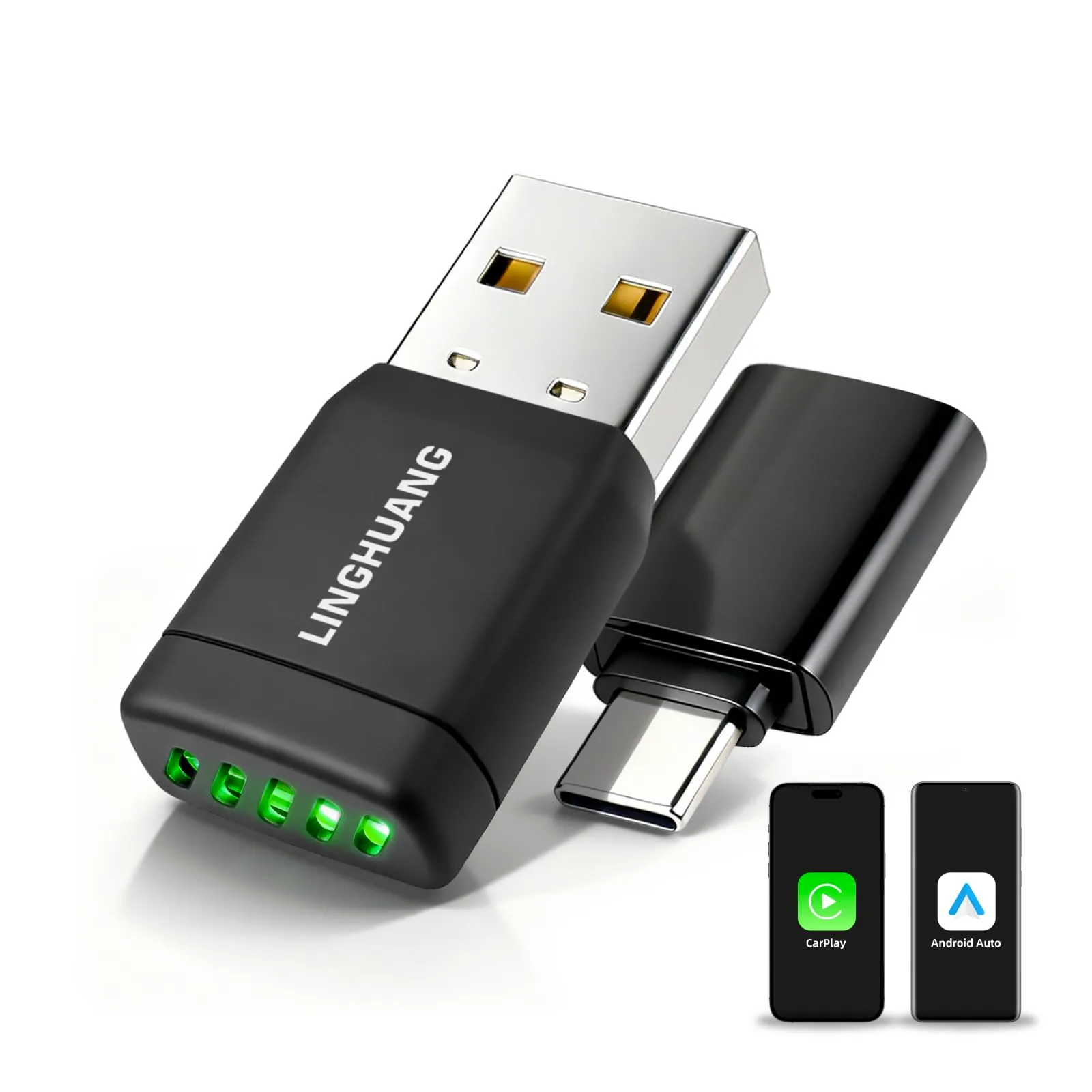 Adattatore Carplay Wireless & Mini Adattatore Android Auto Wireless - immagine 1