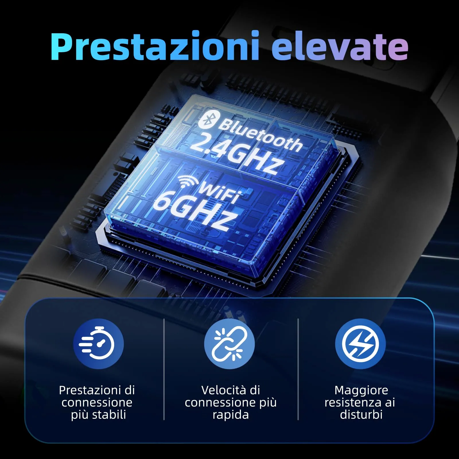 Adattatore Carplay Wireless & Mini Adattatore Android Auto Wireless - immagine 5