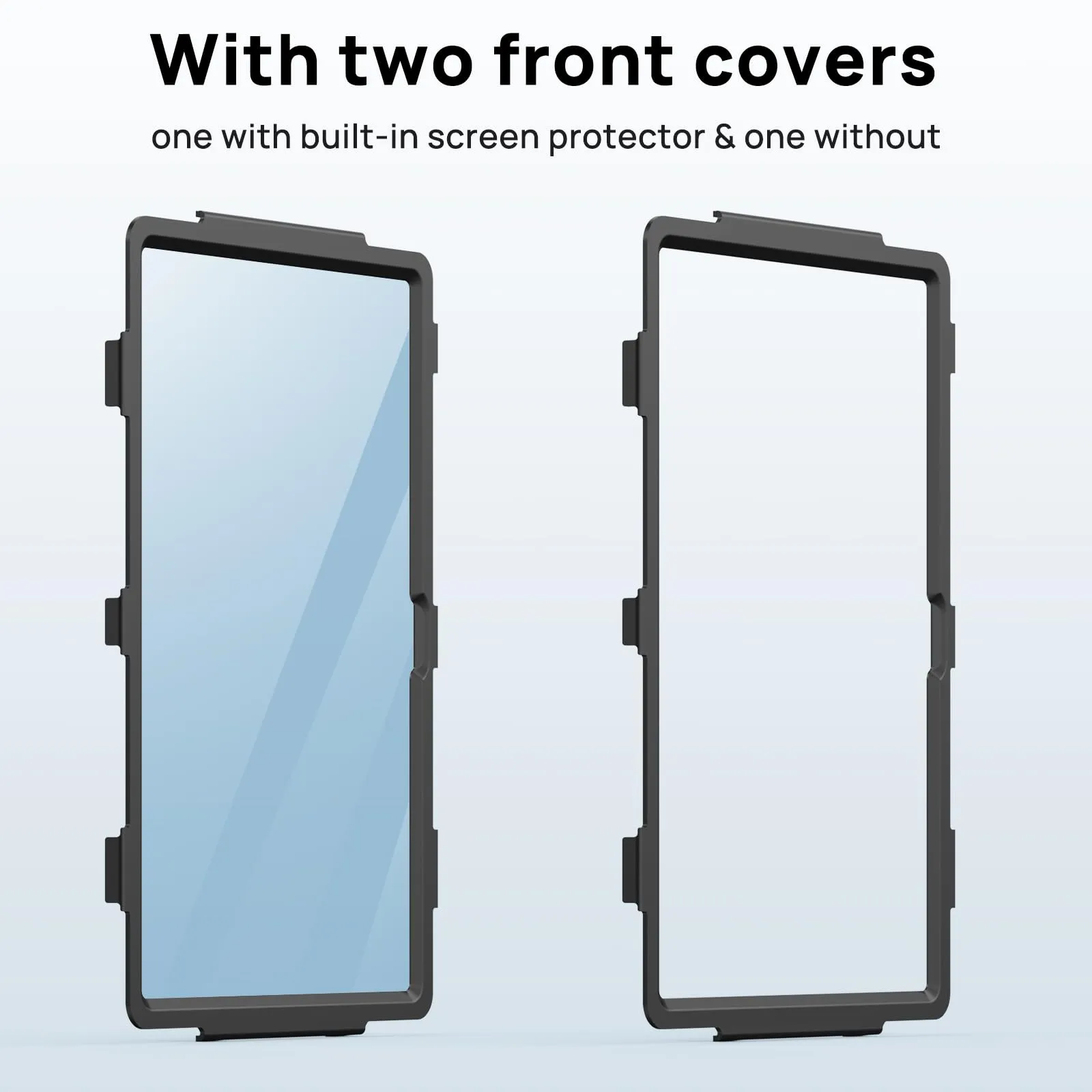 Gerutek Cover per Samsung Galaxy Tab S12 Ultra/ S11 Ultra 14.6'', Nero - immagine 8