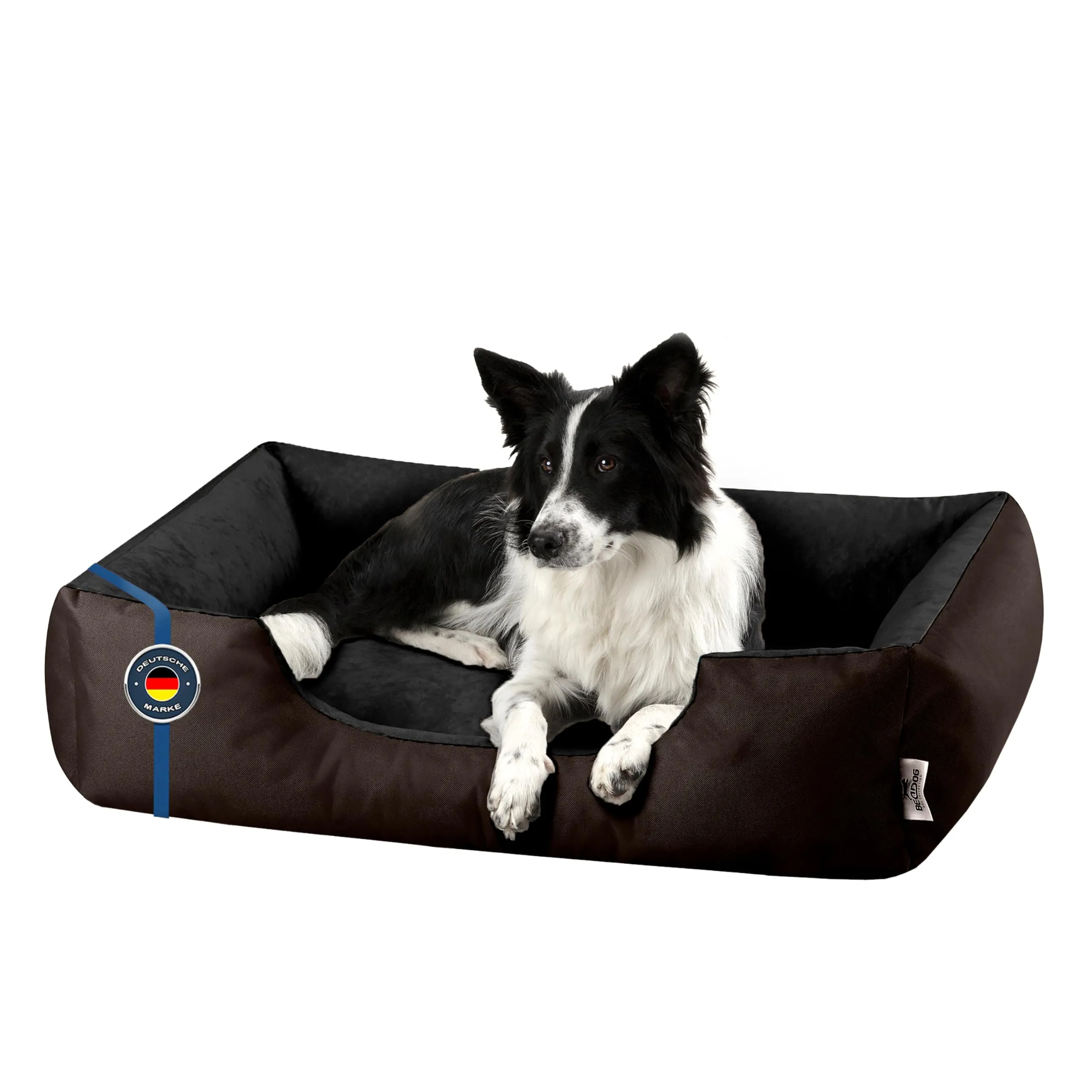 BedDog Cuccia per cani L - Cuscino - Divano - Copertina Rimovibile e Lavabile, Cani Medio-Piccola - immagine 1