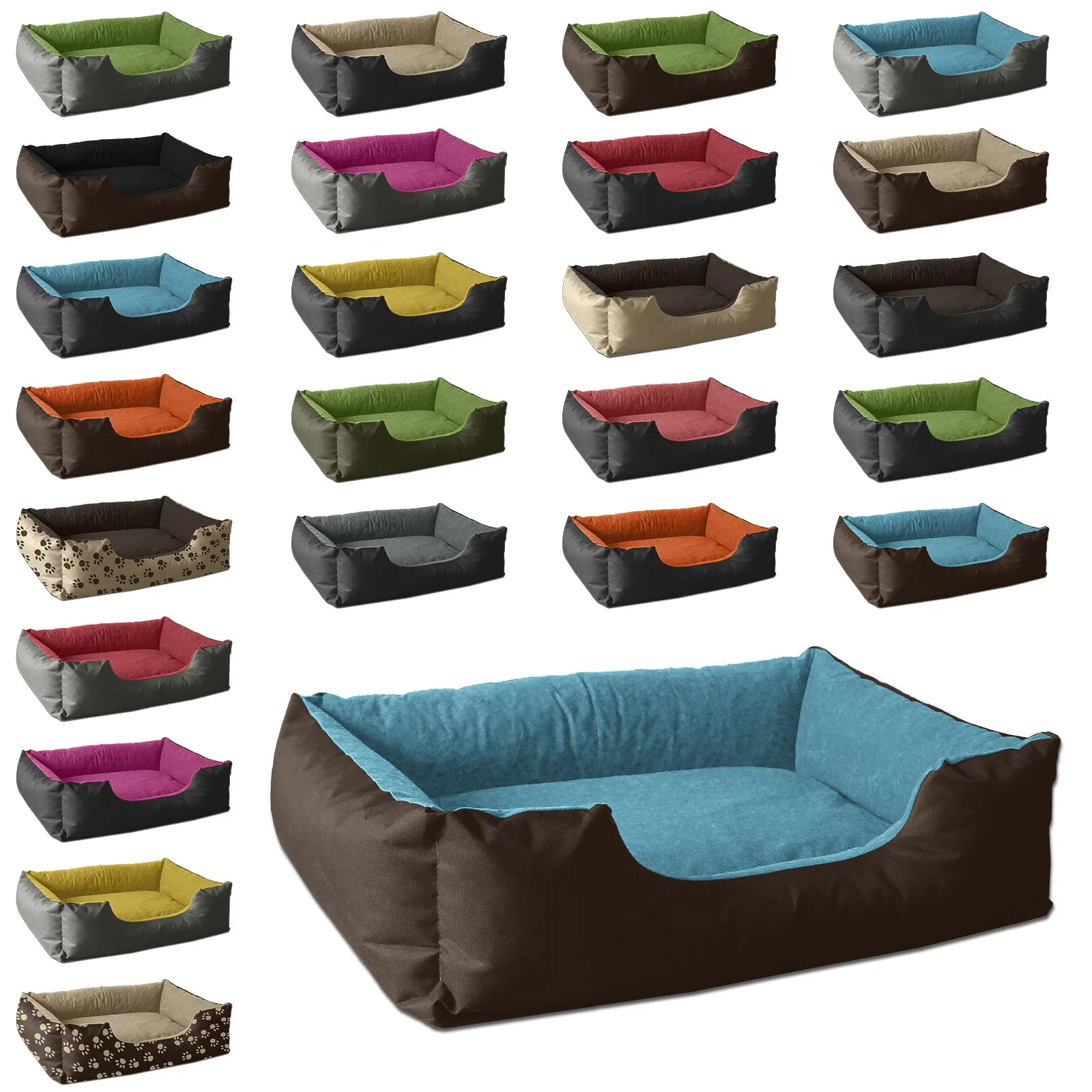 BedDog Cuccia per cani S - Cuscino - Divano - Copertina Rimovibile e Lavabile, Cani Piccola - immagine 5