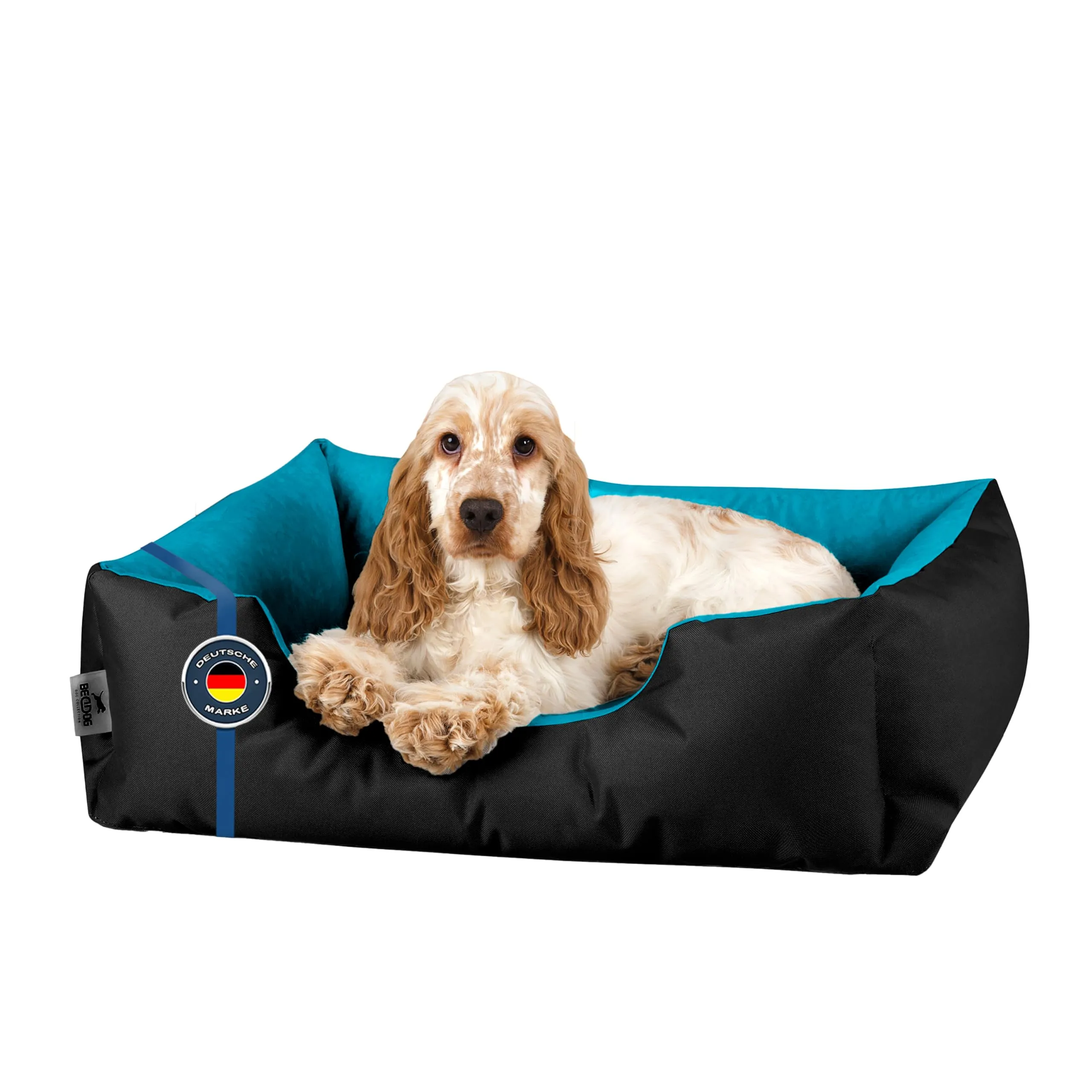 BedDog Cuccia per cani S - Cuscino - Divano - Copertina Rimovibile e Lavabile, Cani Piccola - immagine 1