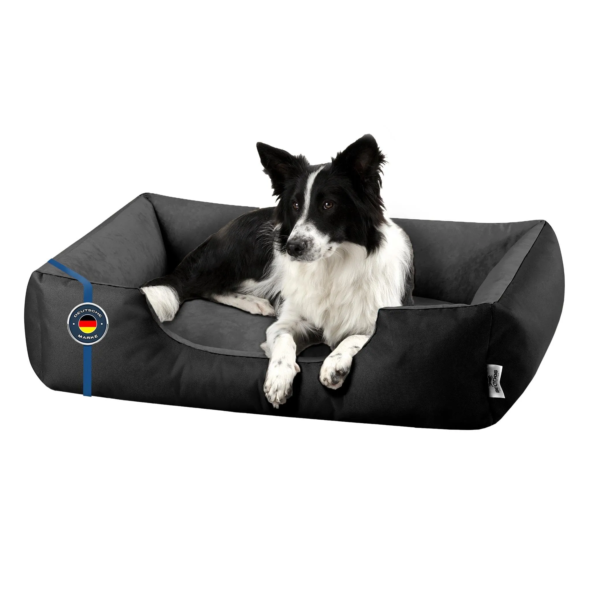 BedDog Cuccia per cani L - Cuscino - Divano - Copertina Rimovibile e Lavabile, Cani Medio-Piccola - immagine 2