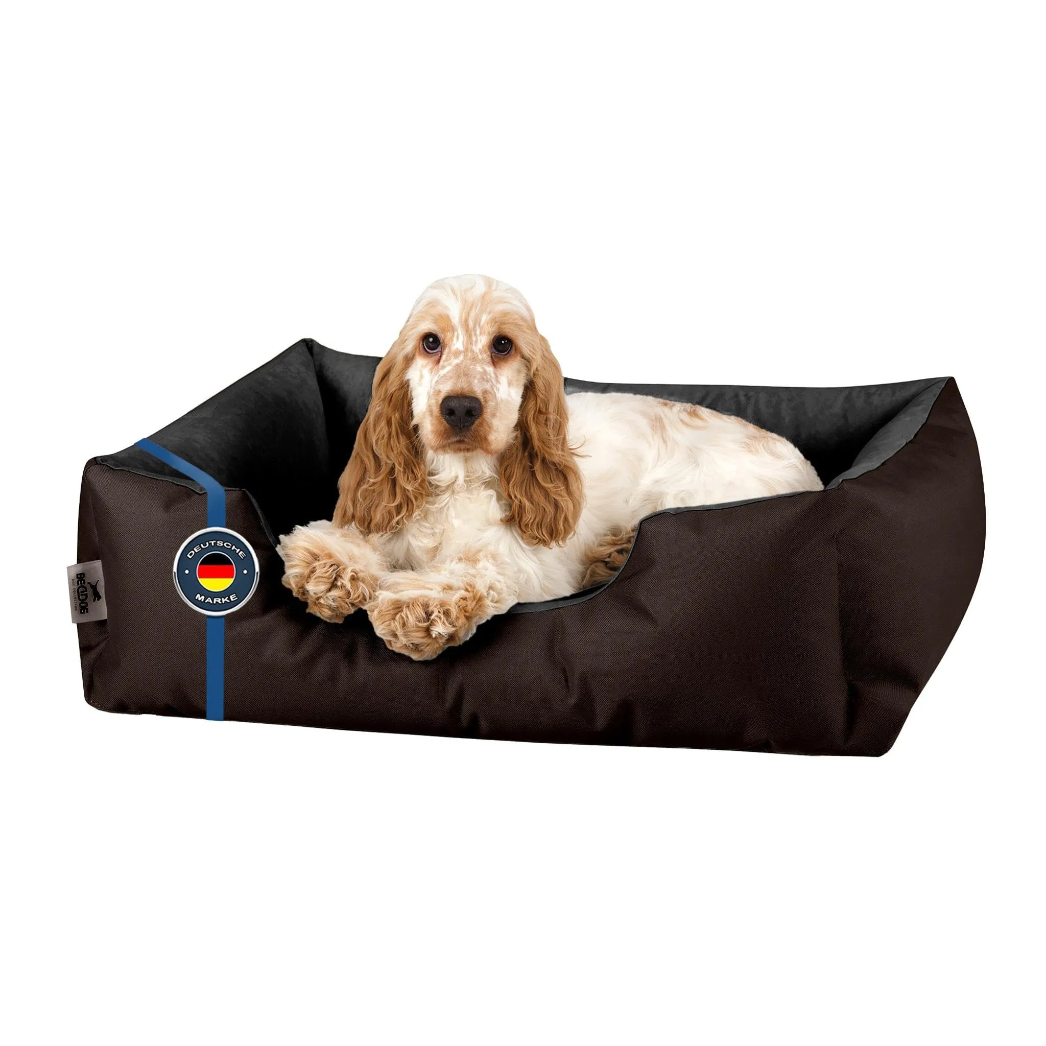 BedDog Cuccia per cani S - Cuscino - Divano - Copertina Rimovibile e Lavabile, Cani Piccola - immagine 2