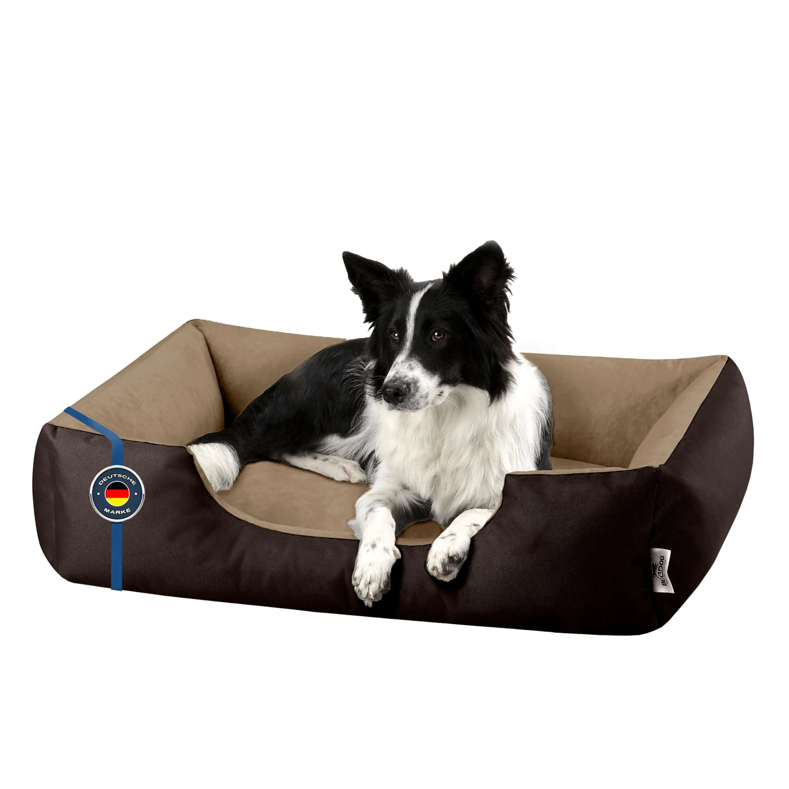 BedDog Cuccia per cani L - Cuscino - Divano - Copertina Rimovibile e Lavabile, Cani Medio-Piccola - immagine 1