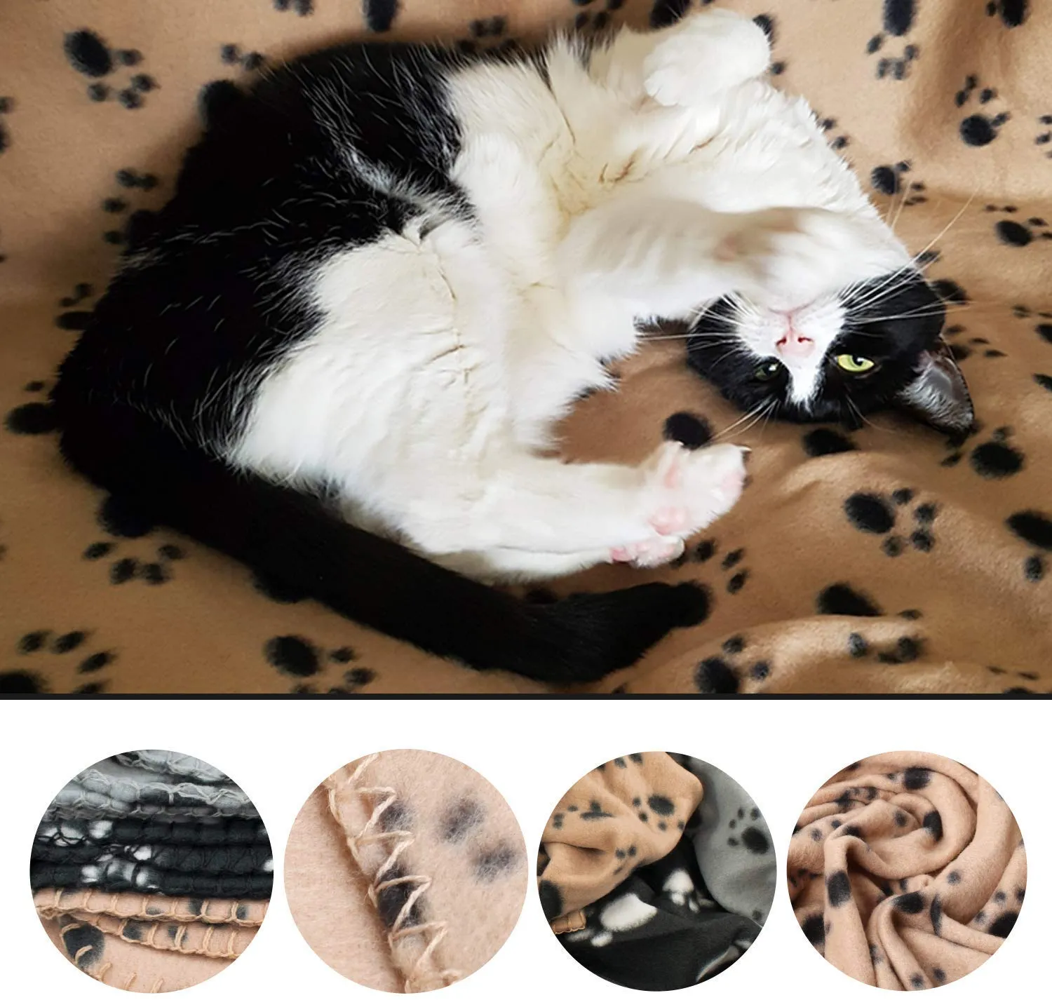 Digiflex 3 Coperte XL Animali 140x100cm – Pile Lavabile - immagine 5