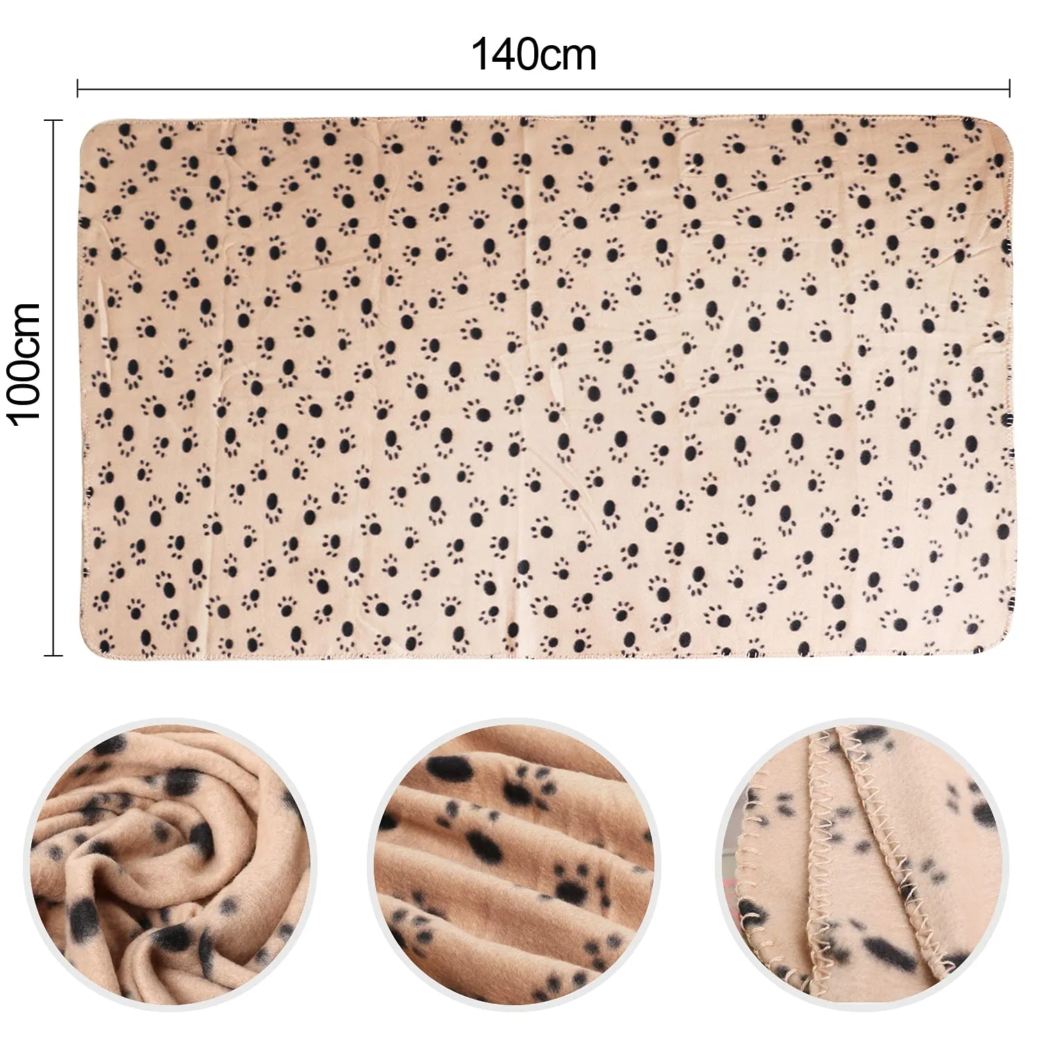 Digiflex 3 Coperte XL Animali 140x100cm – Pile Lavabile - immagine 8