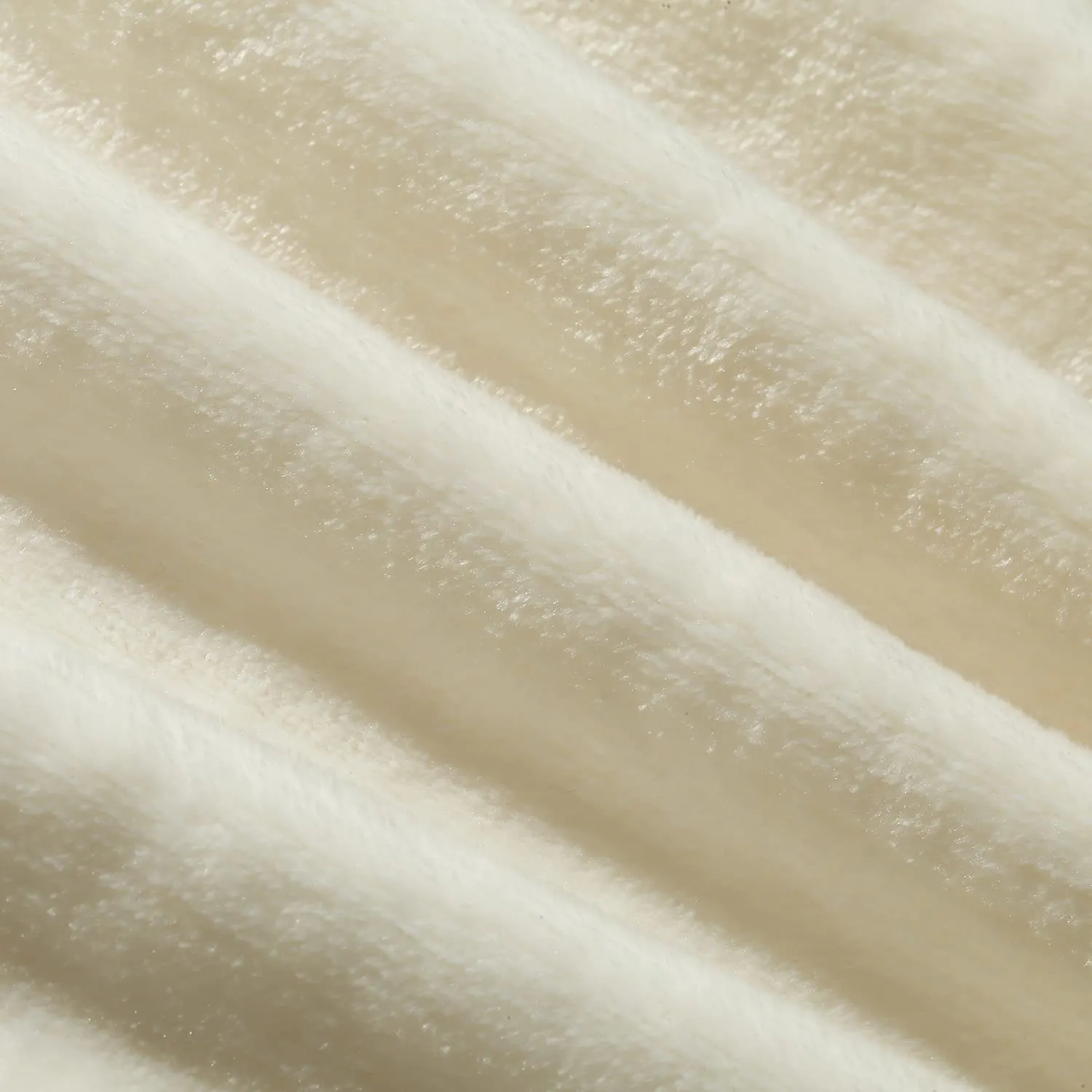 CREVENT, Copertina per bambini leggera, in caldo peluche, soffice e confortevole, per culla e passeggino, adatta come regalo di compleanno, 75cmX100cm (avorio, motivo con volpe) - immagine 5