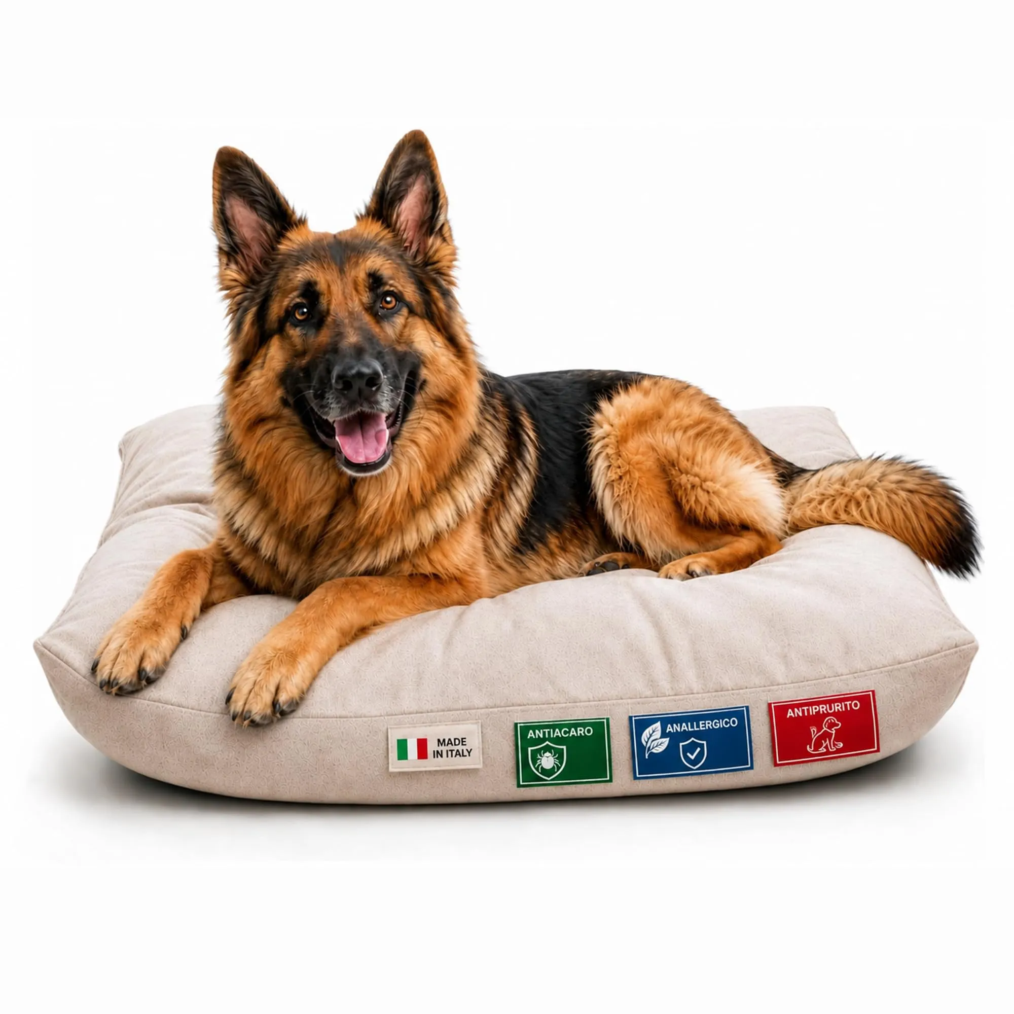 Dorian Home - Cuccia Cane Interno Taglia Grande, Media e Piccola - Cuscino Cane e Gatto Lavabile senza Sfoderare, Extra Imbottito e Morbido - Cuscino per Cani e Gatti Antimacchia Resistente ai Graffi - immagine 1