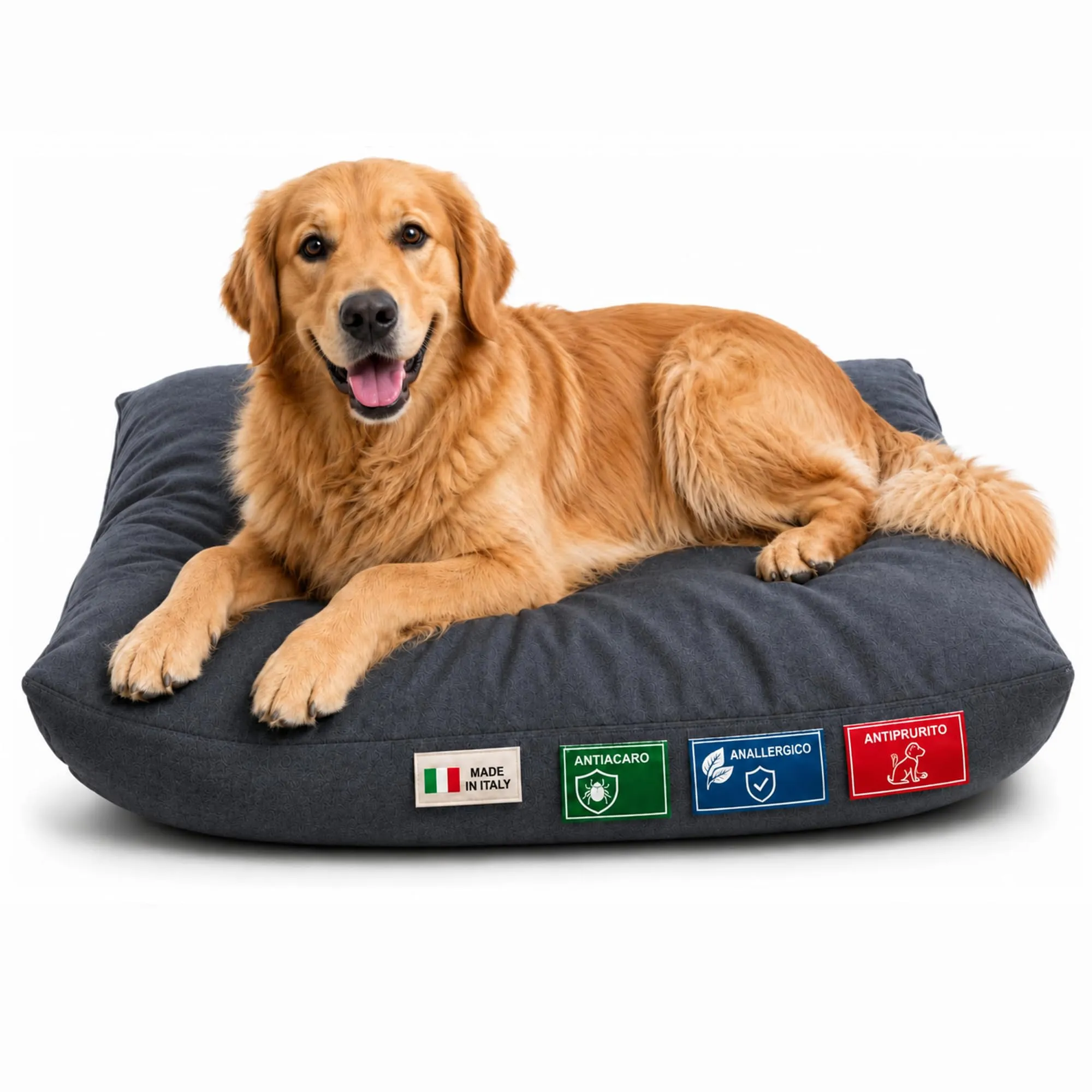 Dorian Home - Cuccia Cane Interno Taglia Grande, Media e Piccola - Cuscino Cane e Gatto Lavabile senza Sfoderare, Extra Imbottito e Morbido - Cuscino per Cani e Gatti Antimacchia Resistente ai Graffi - immagine 1