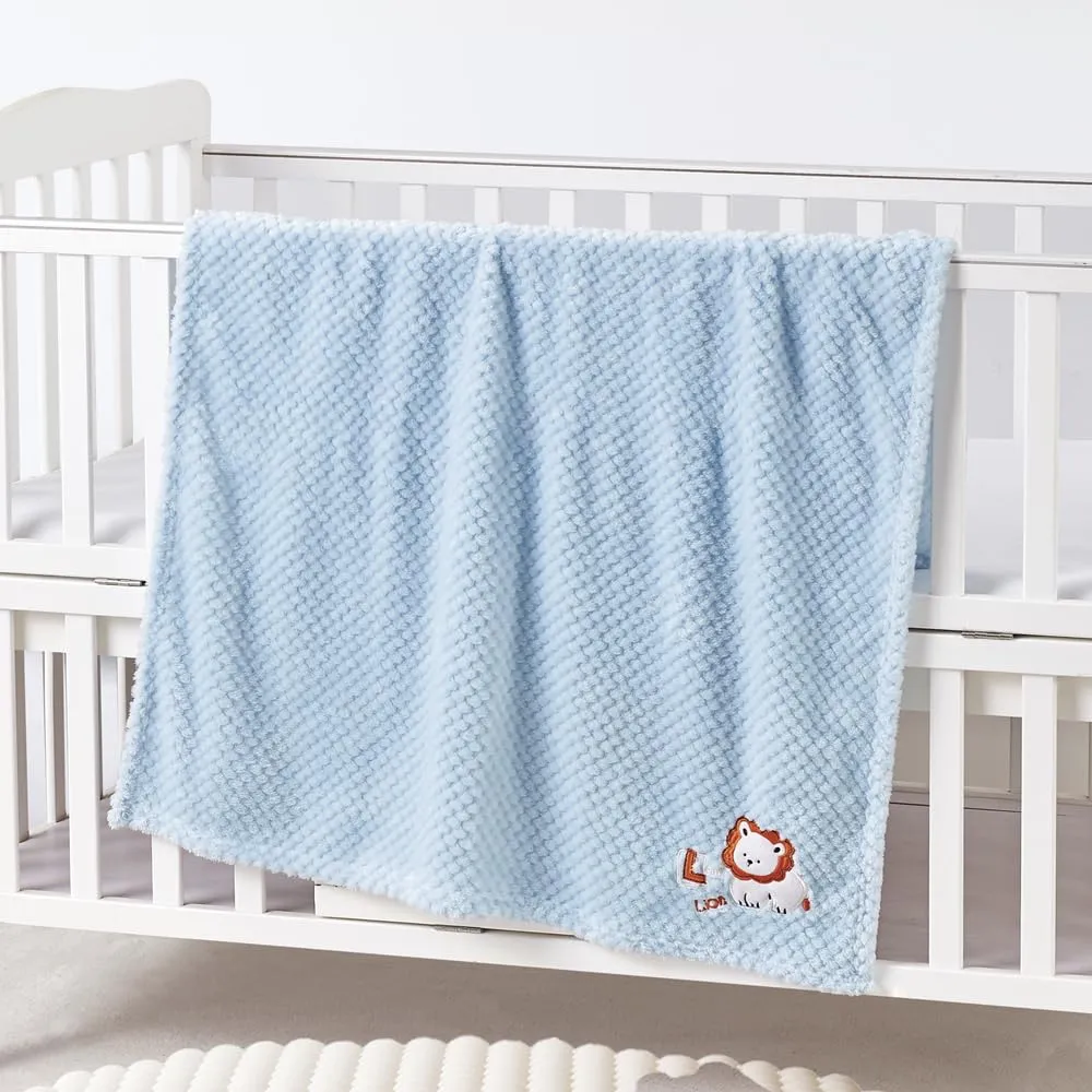 CREVENT 75cm X 100cm Coperta per neonati calda e soffice, carina, accogliente, per ragazze, ragazzi, neonati, biancheria da letto per bambin - immagine 2