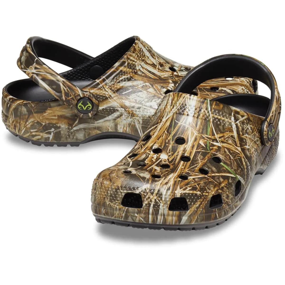 Crocs Realtree Zoccoli classici, unisex, per adulti, 11 Women/9 Men - immagine 2