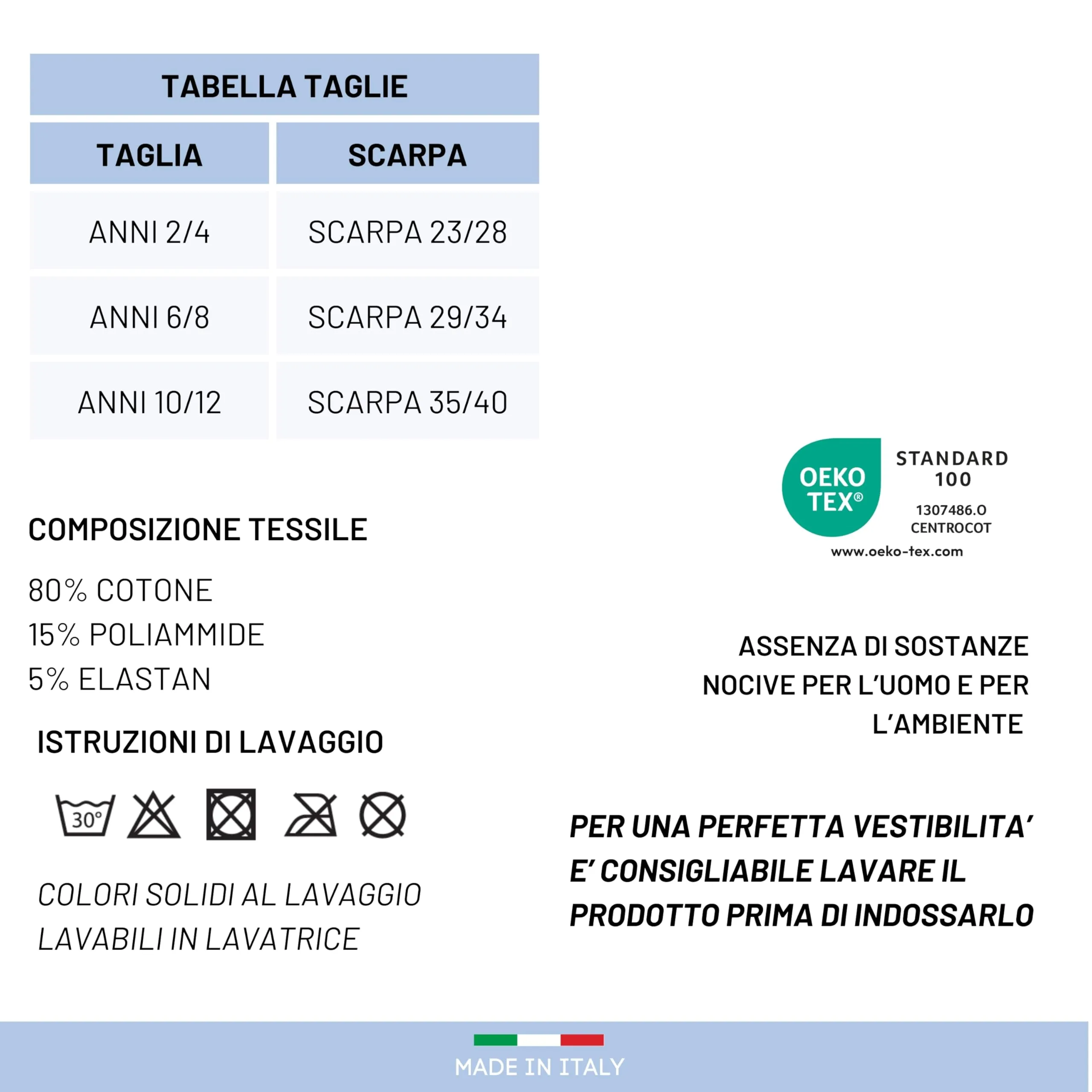 LEON D'ORO Calzini Bambino Antiscivolo Cotone 3 Paia Calze Bimbo abs scuola casa gonfiabili, Made in Italy (IT, Numero, 29, 34, 3 Paia ASS3) - immagine 7