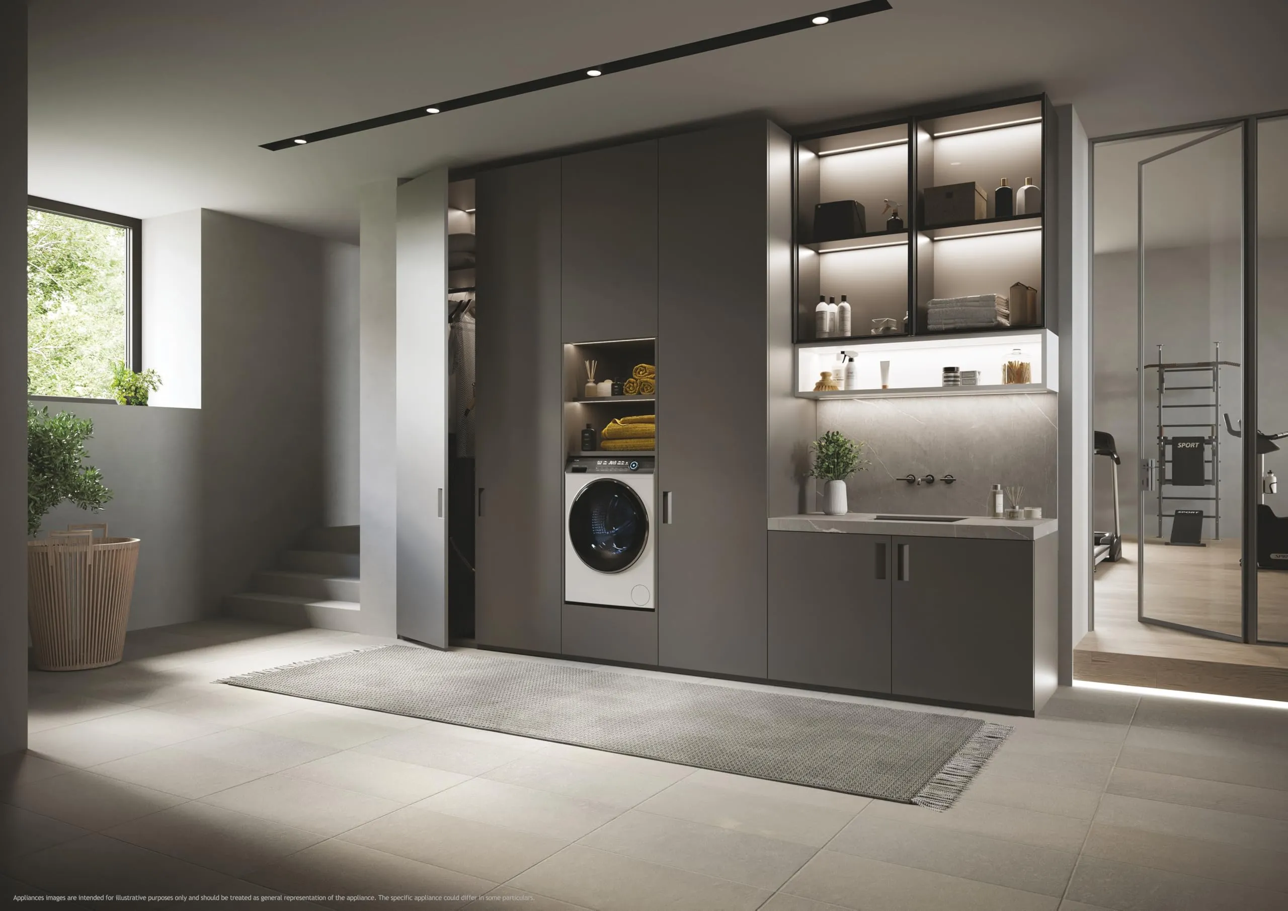 Haier I-Pro Serie 7 Plus, Lavatrice a carica frontale 8 KG, Libera Installazione, Classe A-25%, 1400 giri, Opzione Vapore, 14 programmi, App hOn, Smart Dosing, 85x60x44P cm, Bianca - HW80-B14979T - immagine 6