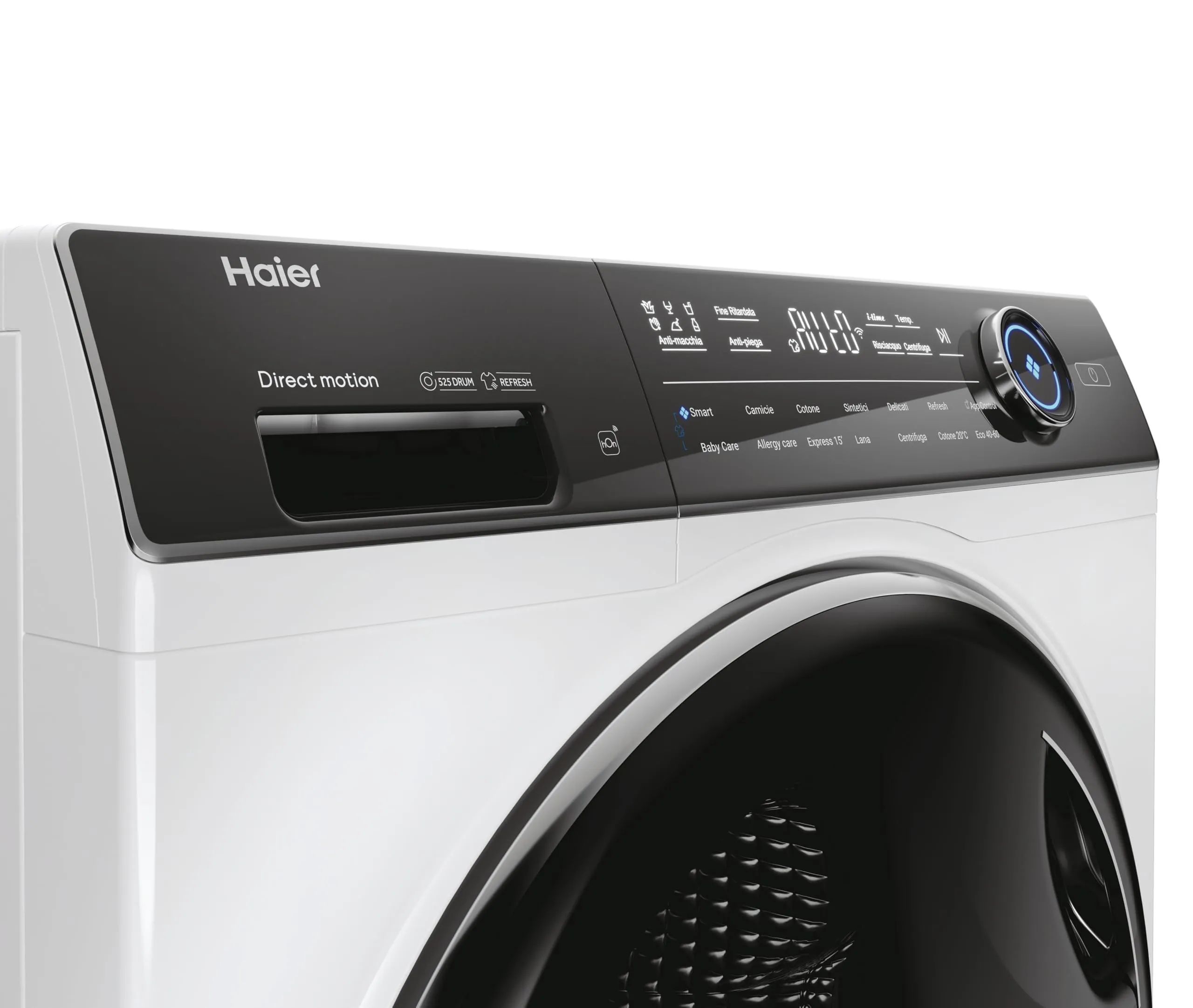 Haier I-Pro Serie 7 Plus, Lavatrice a carica frontale 8 KG, Libera Installazione, Classe A-25%, 1400 giri, Opzione Vapore, 14 programmi, App hOn, Smart Dosing, 85x60x44P cm, Bianca - HW80-B14979T - immagine 7