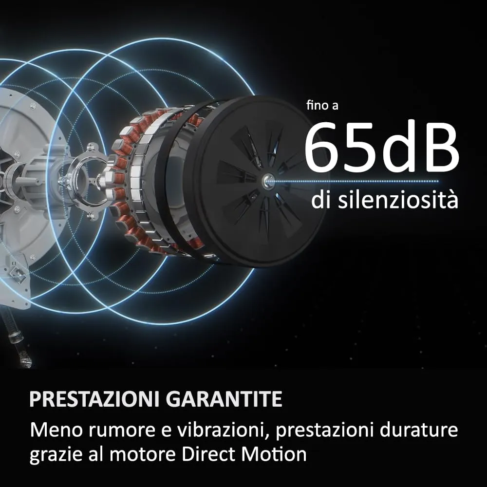 Haier X Serie 11, Lavatrice a carica frontale 10 KG, Libera Installazione, Classe A-20%, 1400 giri, Vapore, 16 programmi, Intelligenza Artificiale, Capacità XXL, 85x60x61 cm, Bianca - HW100-BD14397U1S - immagine 7