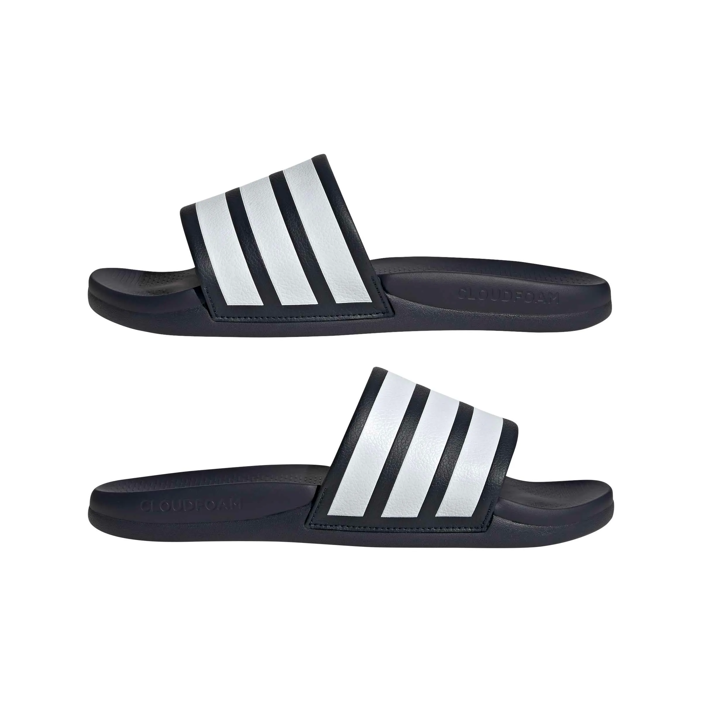 adidas Unisex - Adulto Adilette Comfort 2.0 Slides Sandal, Legend Ink/Ftwr White/Legend Ink, 46 EU - immagine 8