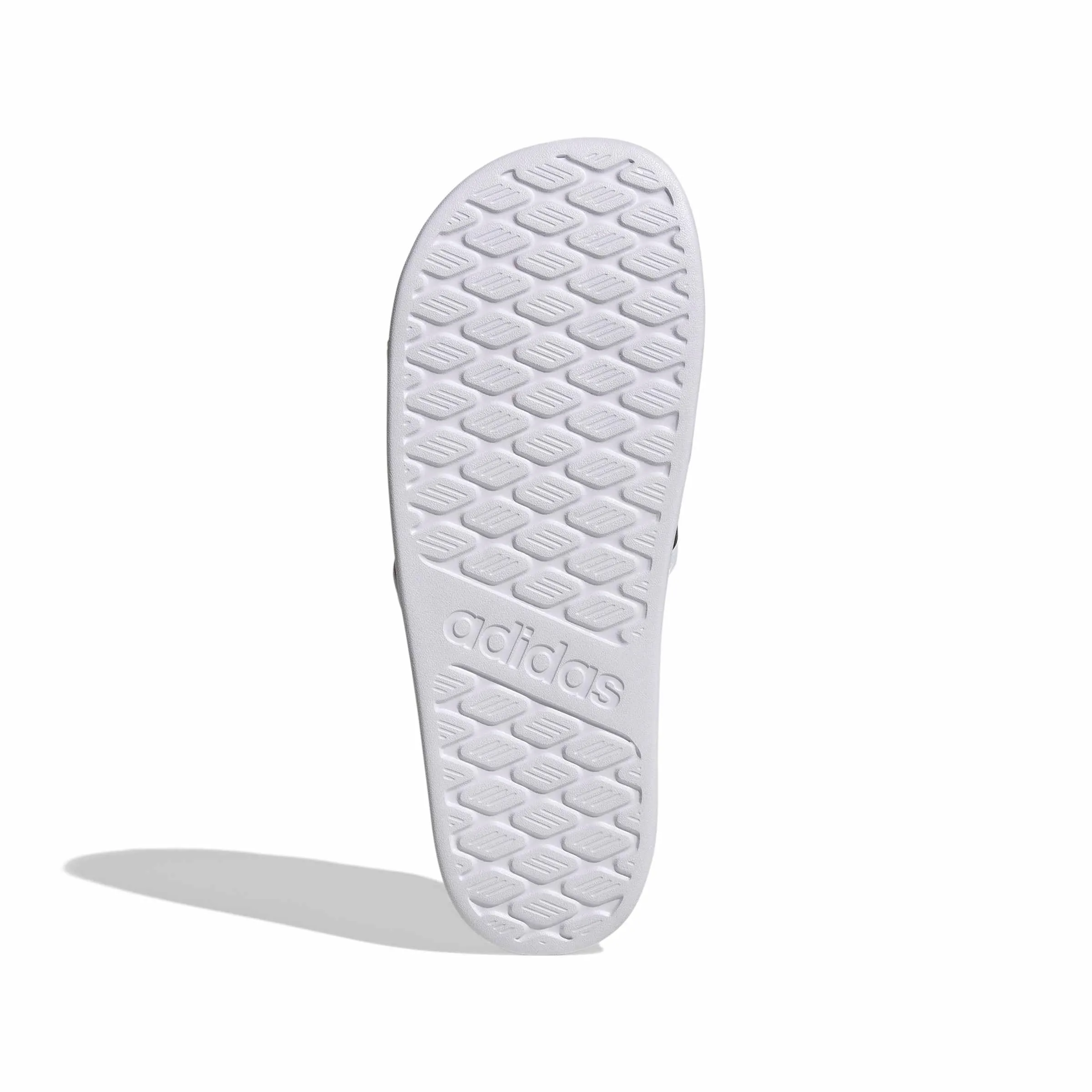 adidas Unisex - Adulto Adilette Comfort 2.0 Slides Sandal, Ftwr White/Core Black/Crystal White, 48.5 EU - immagine 3