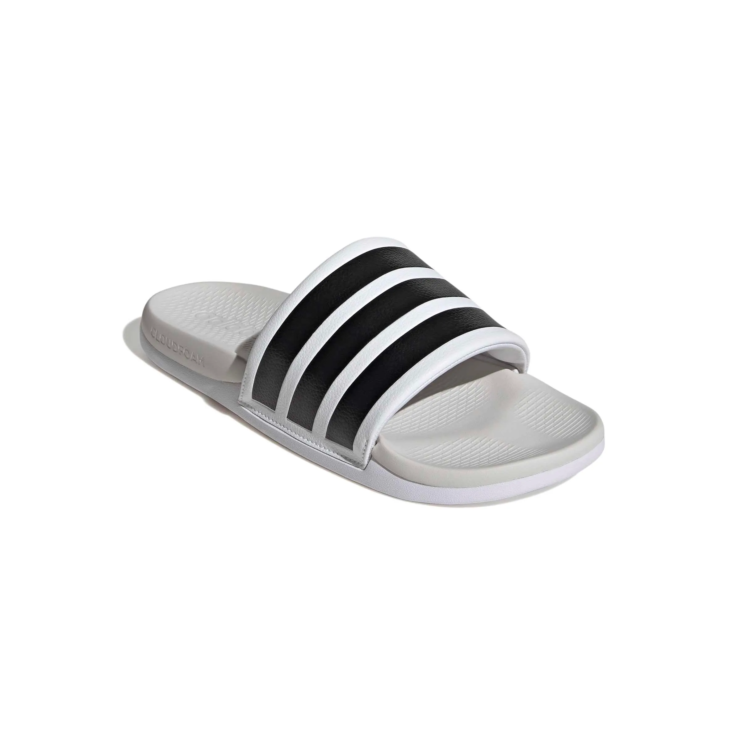 adidas Unisex - Adulto Adilette Comfort 2.0 Slides Sandal, Ftwr White/Core Black/Crystal White, 46 EU - immagine 4