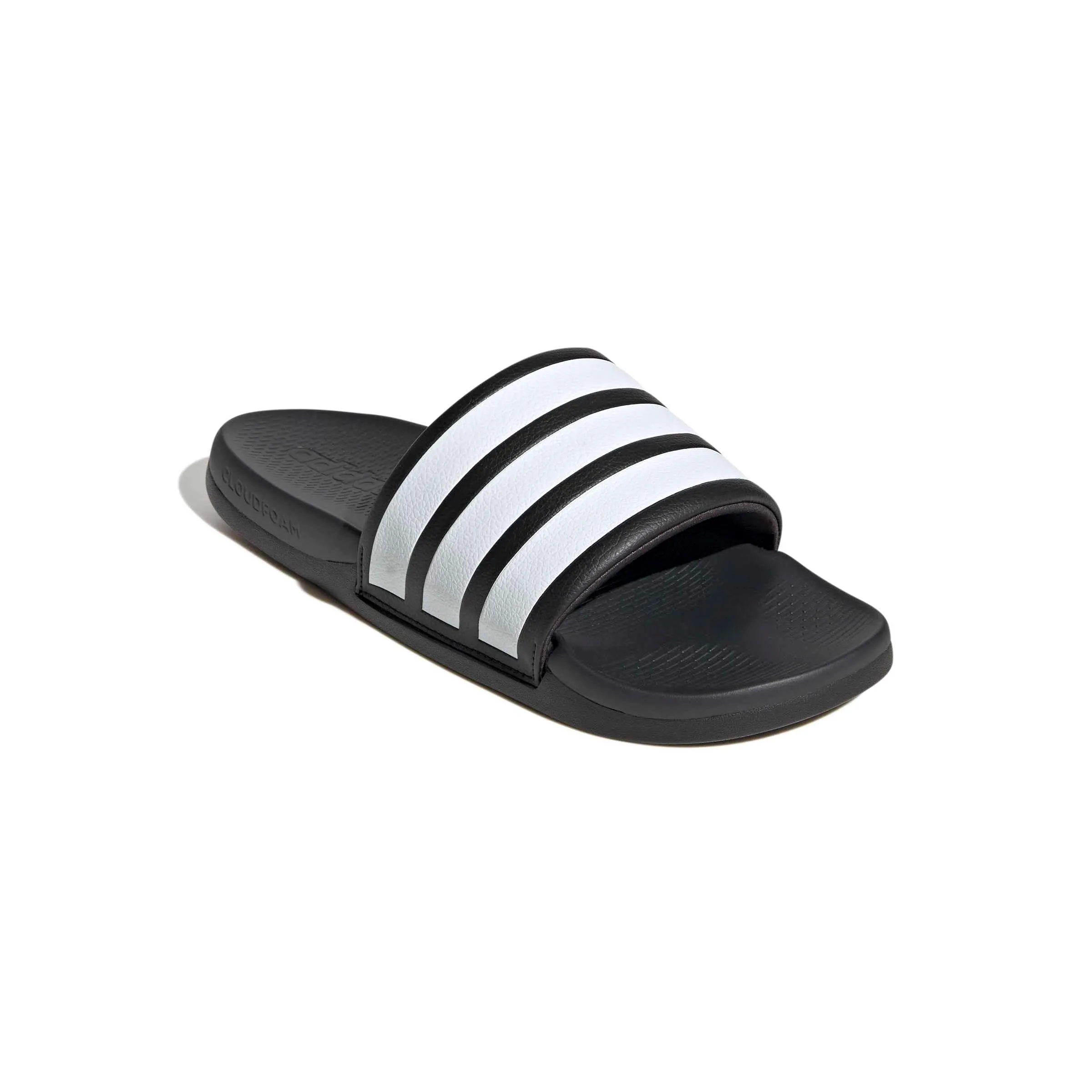 adidas Unisex - Adulto Adilette Comfort 2.0 Slides Sandal, Core Black/Ftwr White/Carbon, 47 EU - immagine 4