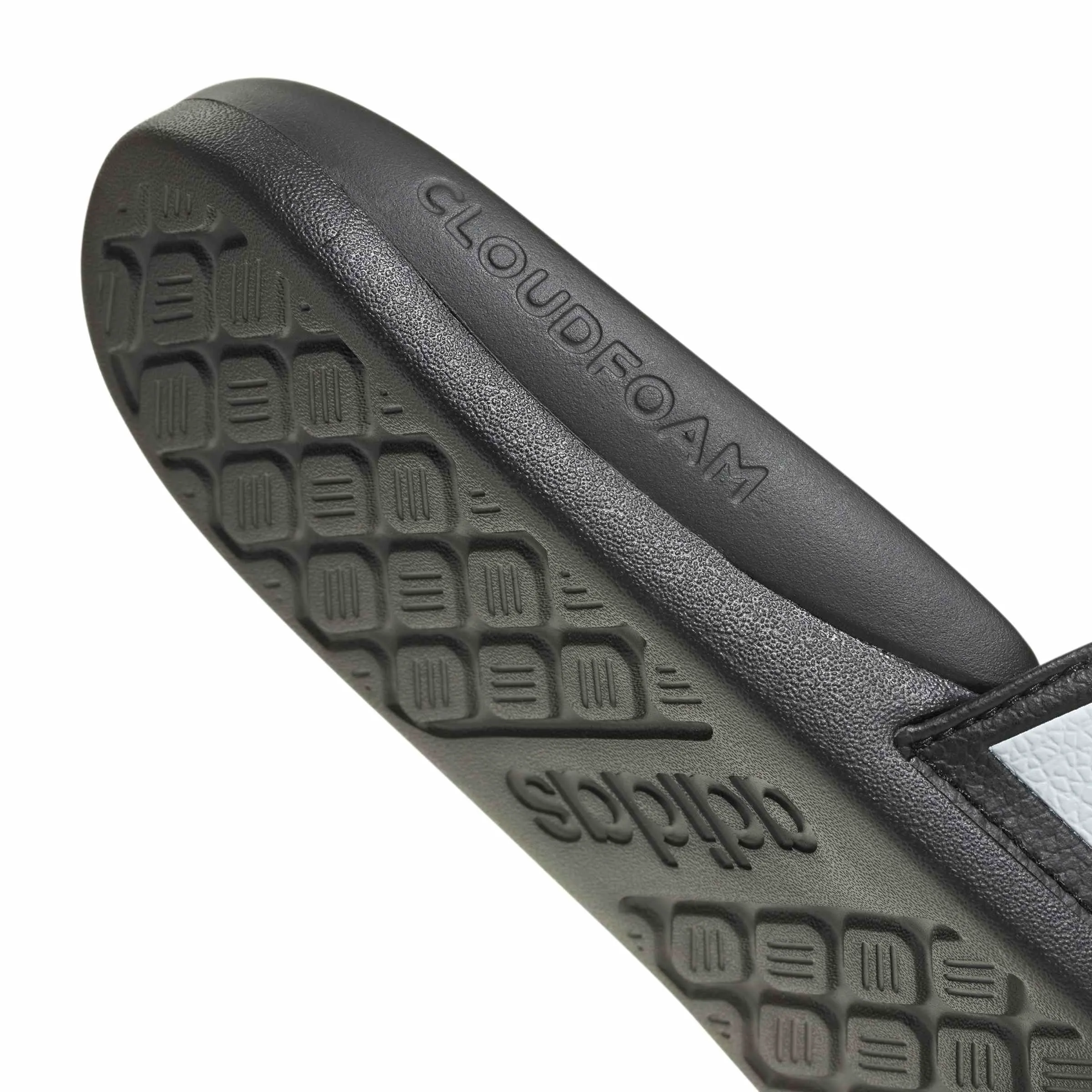 adidas Unisex - Adulto Adilette Comfort 2.0 Slides Sandal, Core Black/Ftwr White/Carbon, 47 EU - immagine 6