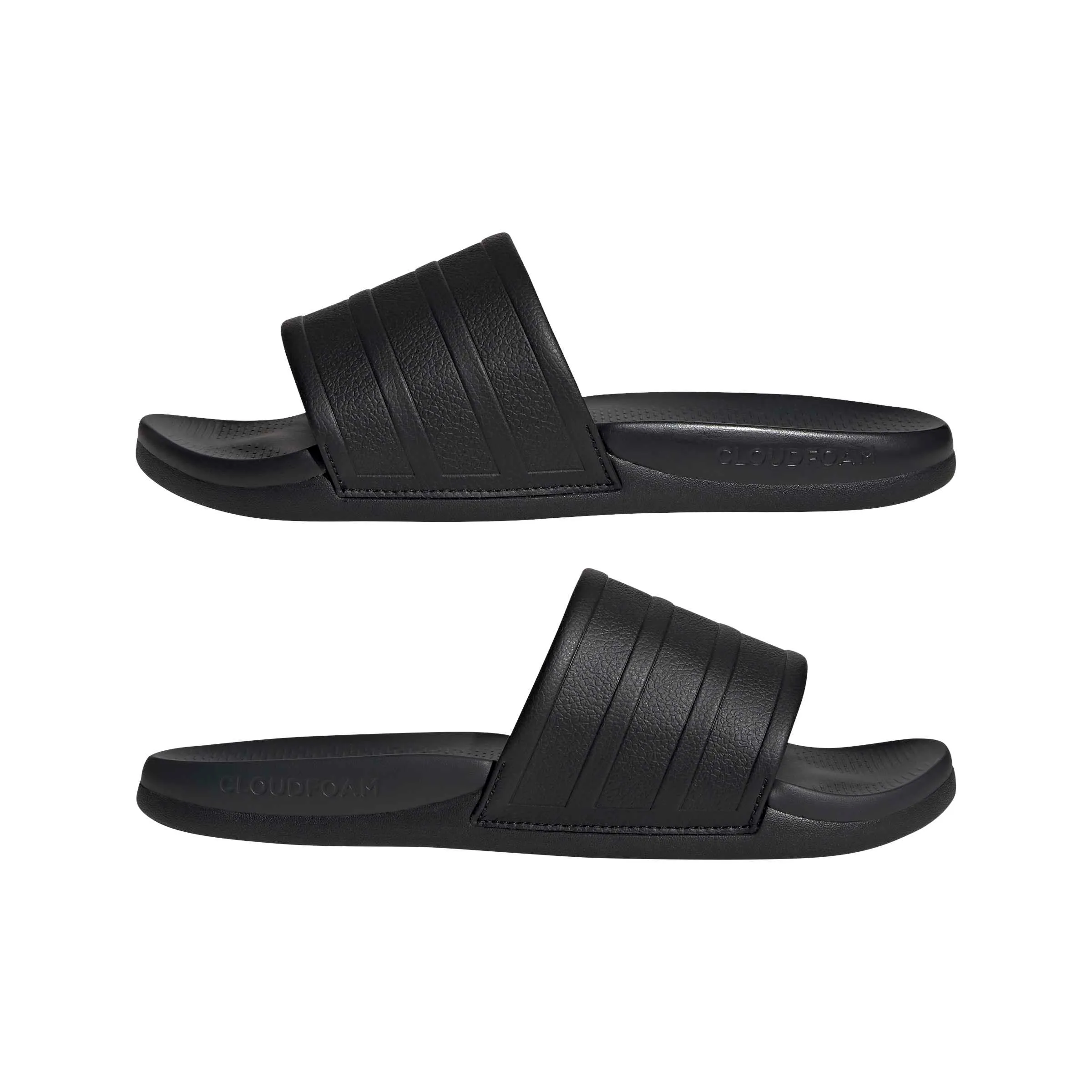 adidas Unisex - Adulto Adilette Comfort 2.0 Slides Sandal, Core Black/Core Black/Carbon, 37 EU - immagine 8