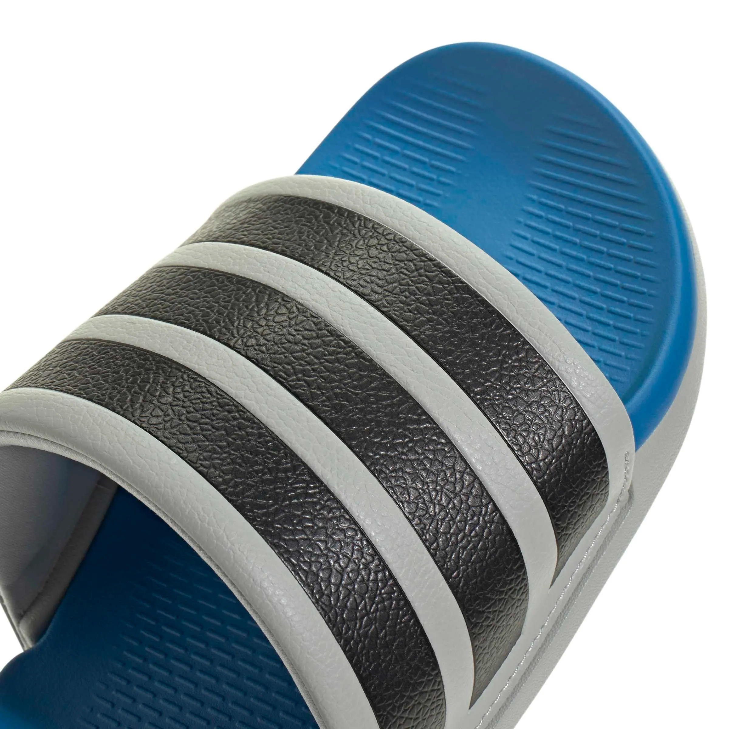 adidas Unisex - Adulto ADILETTE COMFORT 2.0 SLIDES, grey two/core black/ray blue, 38 EU - immagine 6
