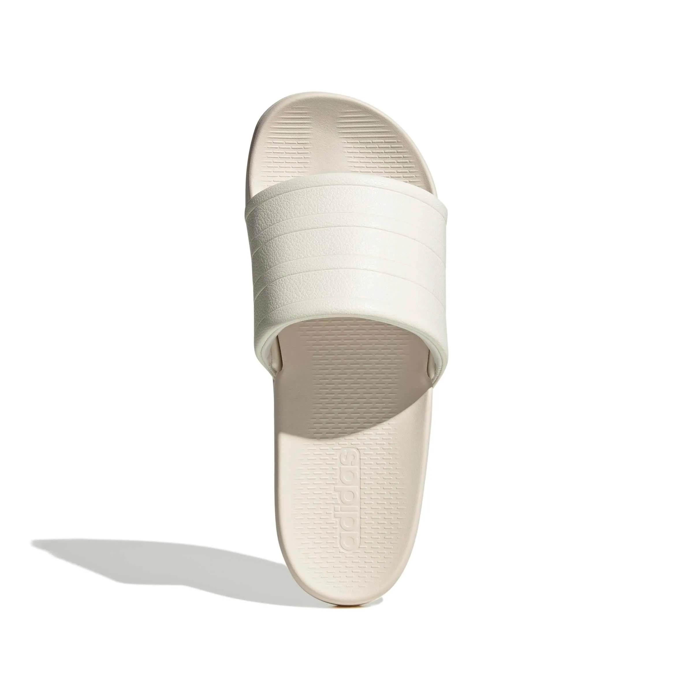 adidas Unisex - Adulto Adilette Comfort 2.0 Slides Sandal, Off White/Chalk White/Chalk White, 43 EU - immagine 3