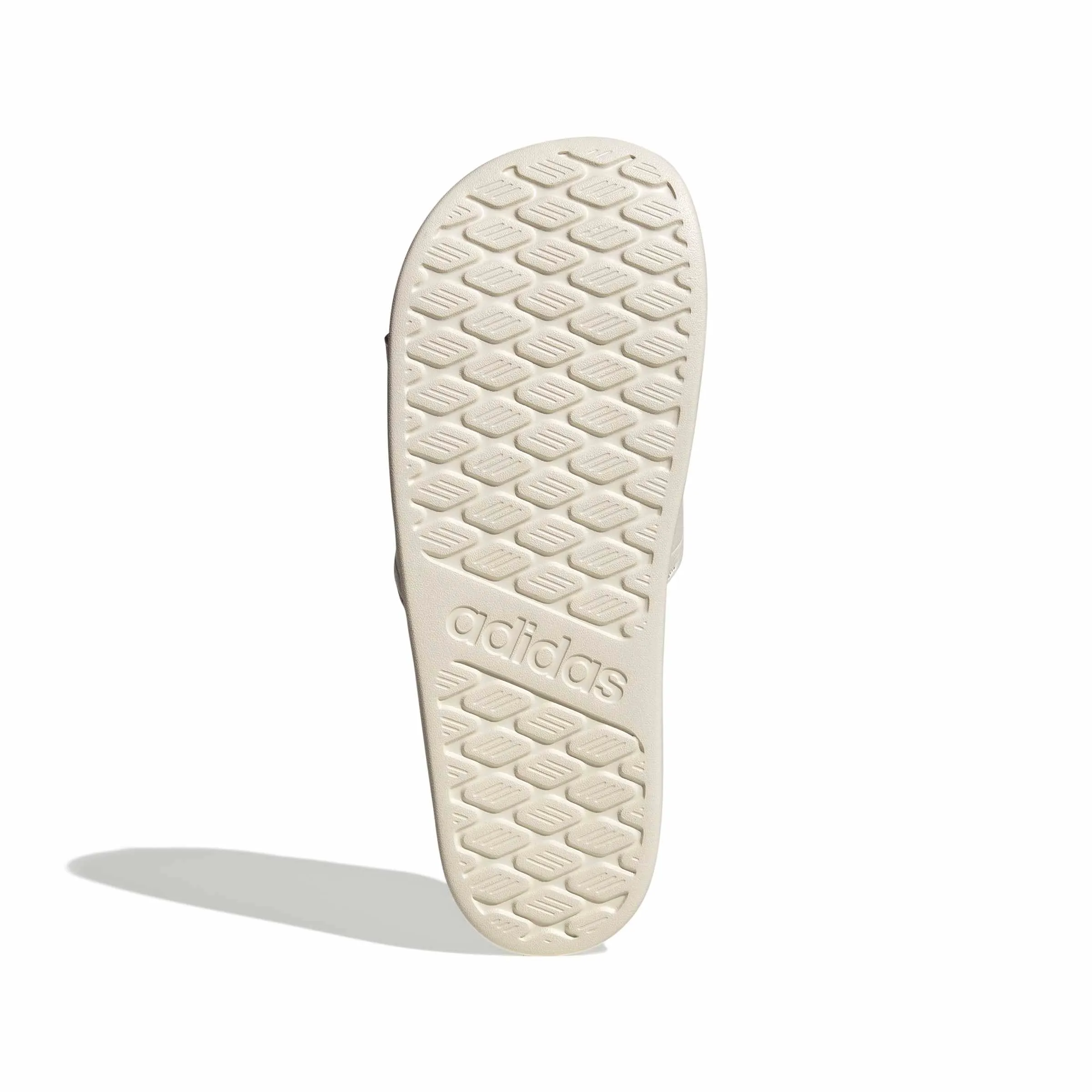 adidas Unisex - Adulto Adilette Comfort 2.0 Slides Sandal, Off White/Chalk White/Chalk White, 43 EU - immagine 4