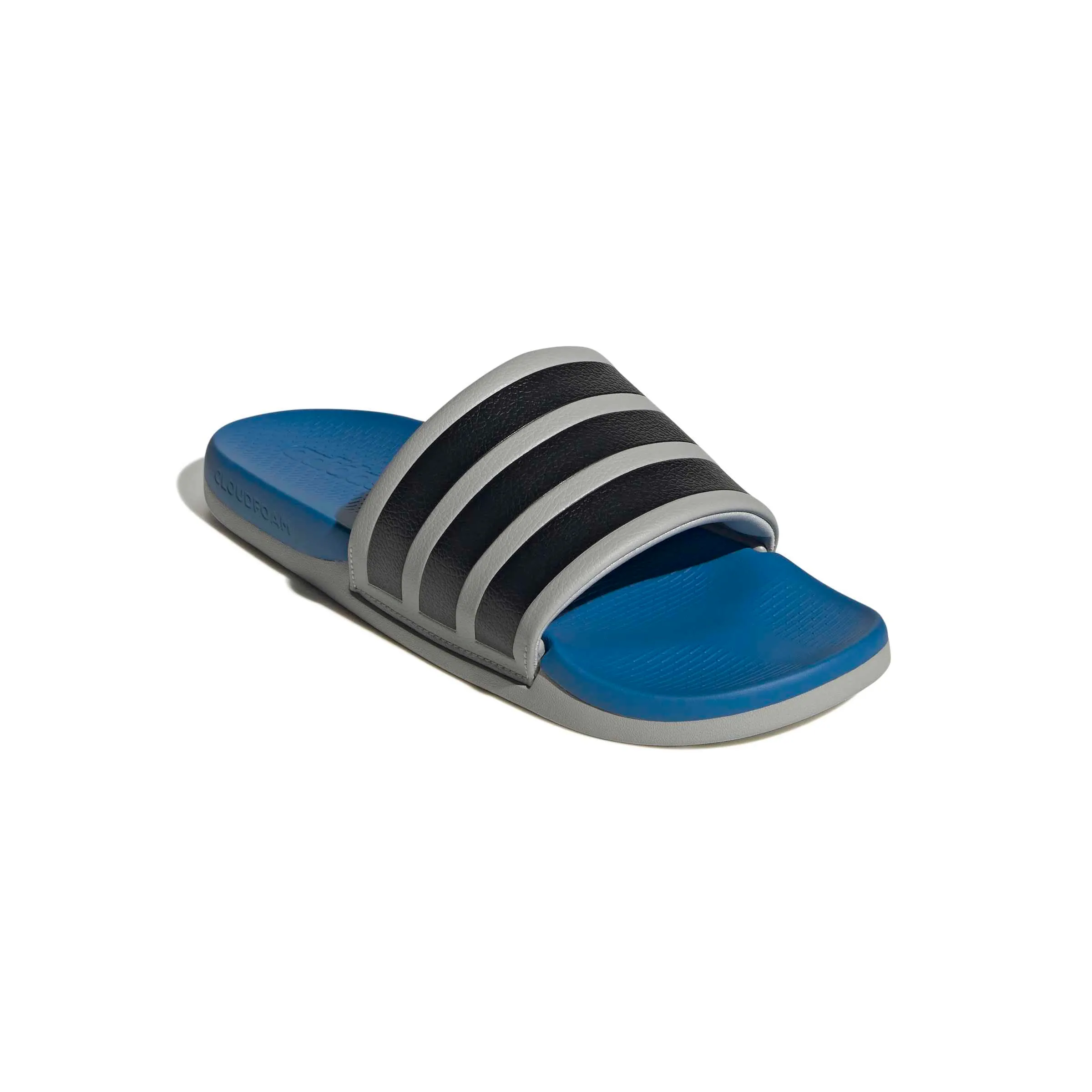 adidas Unisex - Adulto ADILETTE COMFORT 2.0 SLIDES, grey two/core black/ray blue, 43 EU - immagine 4