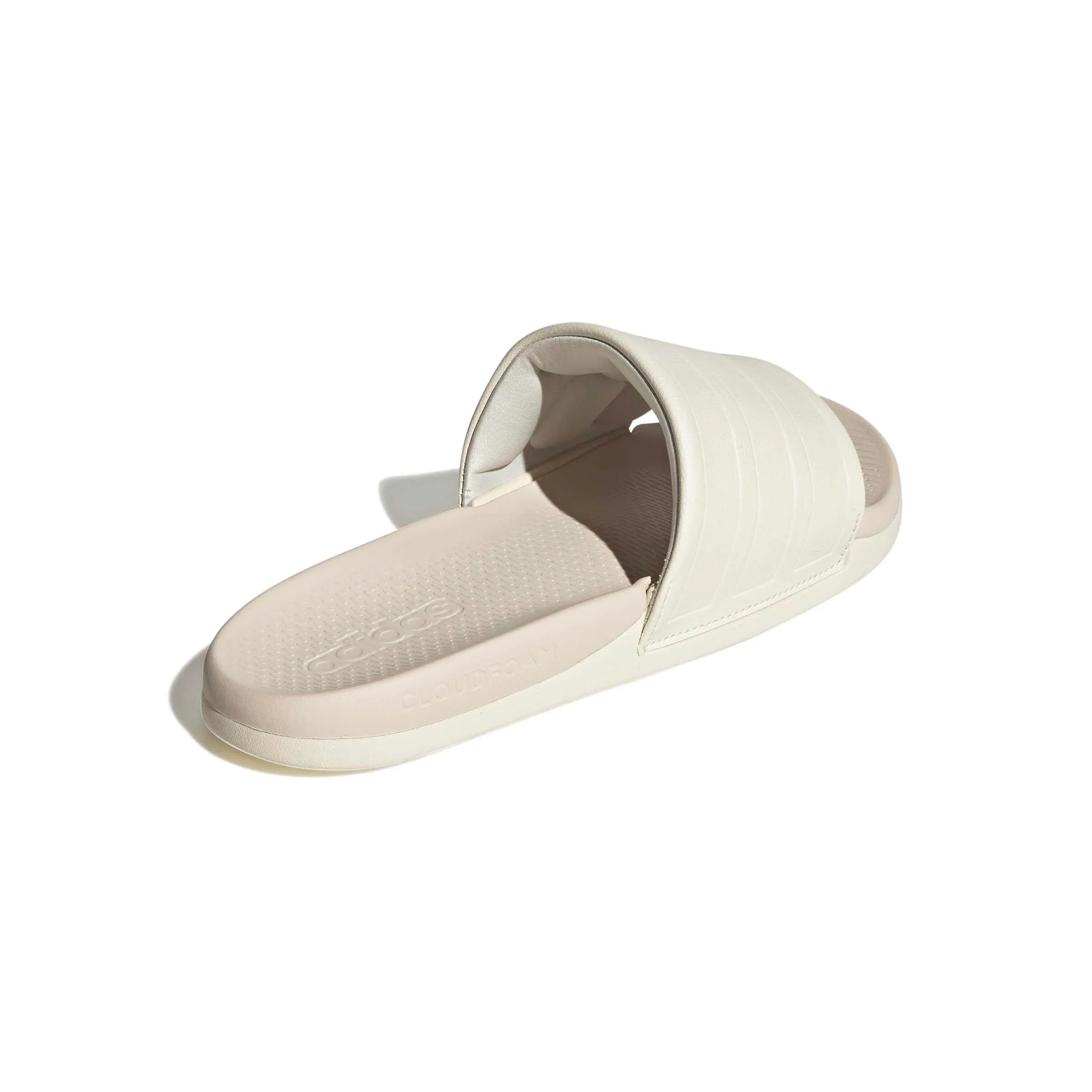 adidas Unisex - Adulto Adilette Comfort 2.0 Slides Sandal, Off White/Chalk White/Chalk White, 37 EU - immagine 6