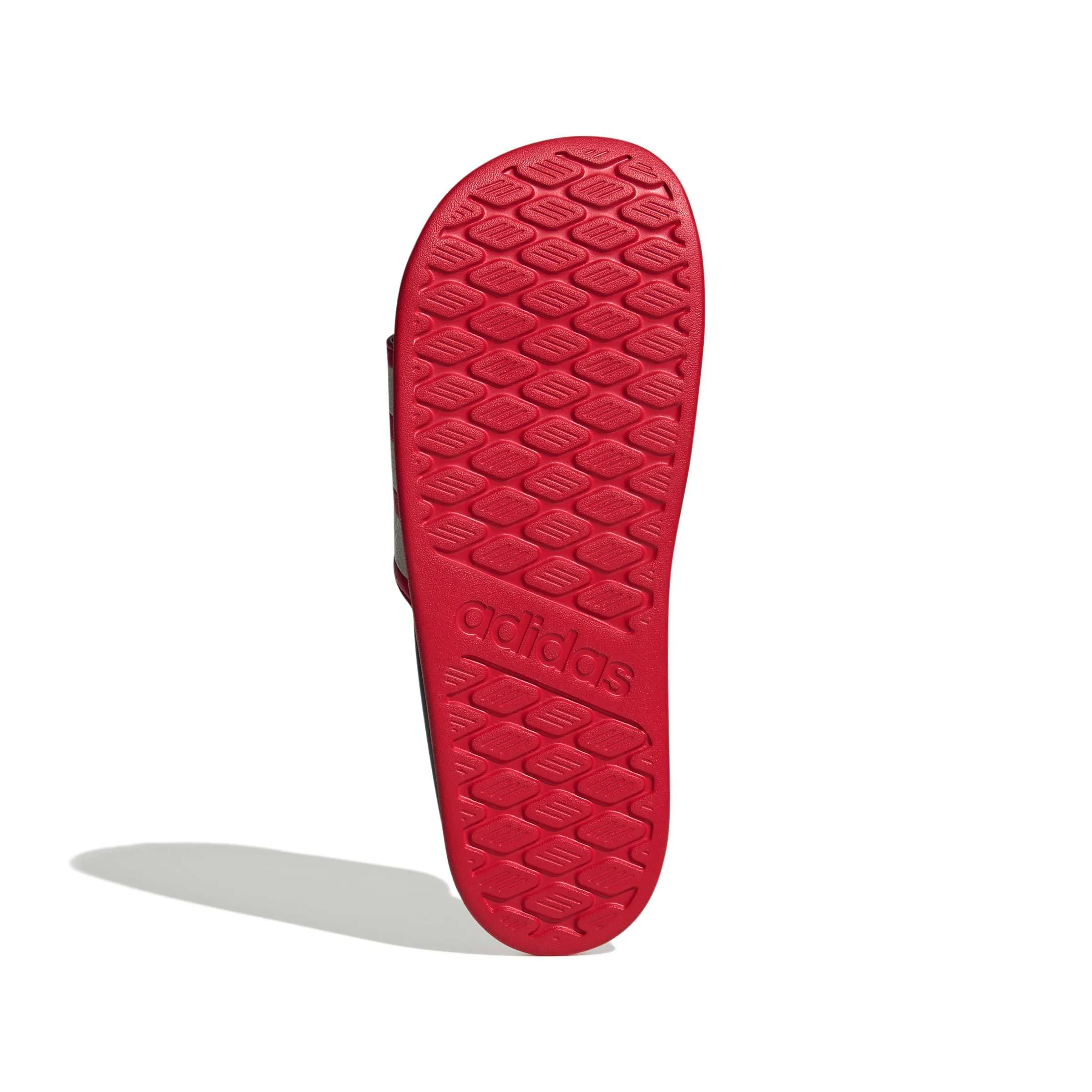 adidas Unisex - Adulto Adilette Comfort 2.0 Slides Sandal, Better Scarlet/Crystal White/Dark Blue, 37 EU - immagine 3