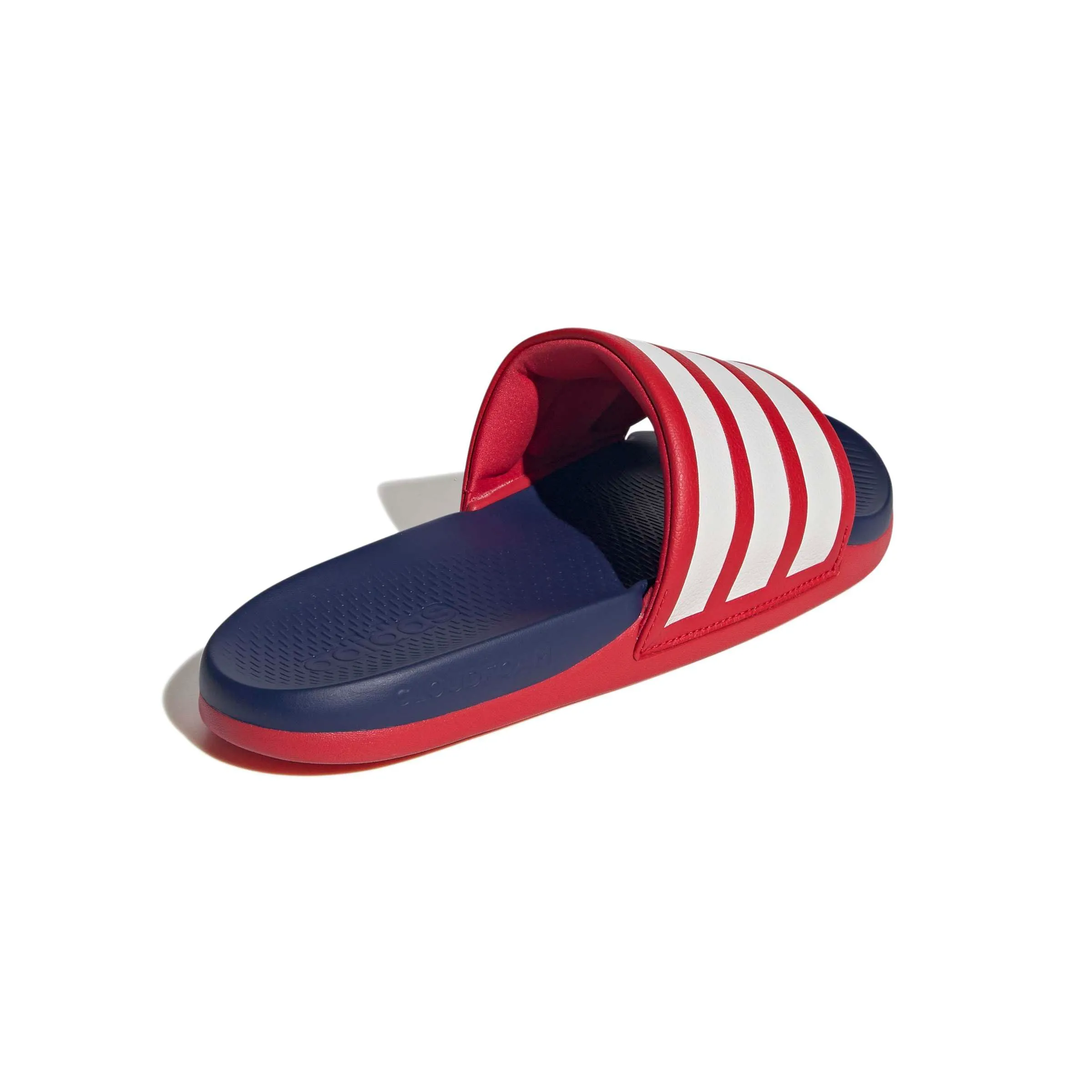 adidas Unisex - Adulto Adilette Comfort 2.0 Slides Sandal, Better Scarlet/Crystal White/Dark Blue, 37 EU - immagine 5