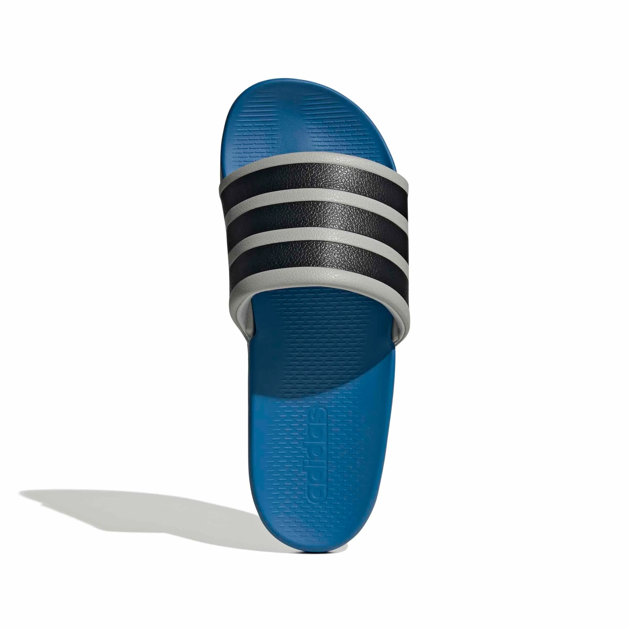adidas Unisex - Adulto ADILETTE COMFORT 2.0 SLIDES, grey two/core black/ray blue, 42 EU - immagine 2