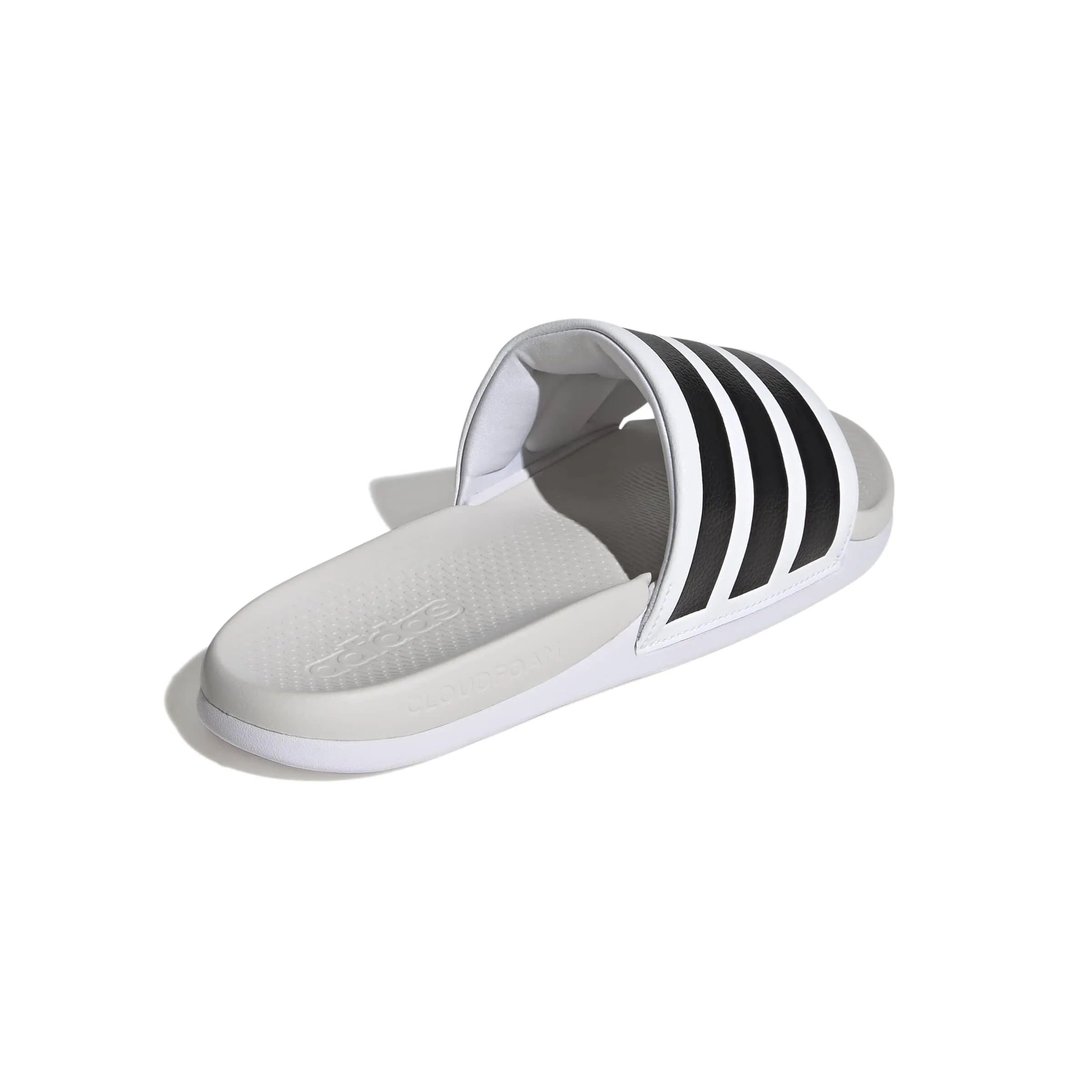 adidas Unisex - Adulto Adilette Comfort 2.0 Slides Sandal, Ftwr White/Core Black/Crystal White, 40.5 EU - immagine 5