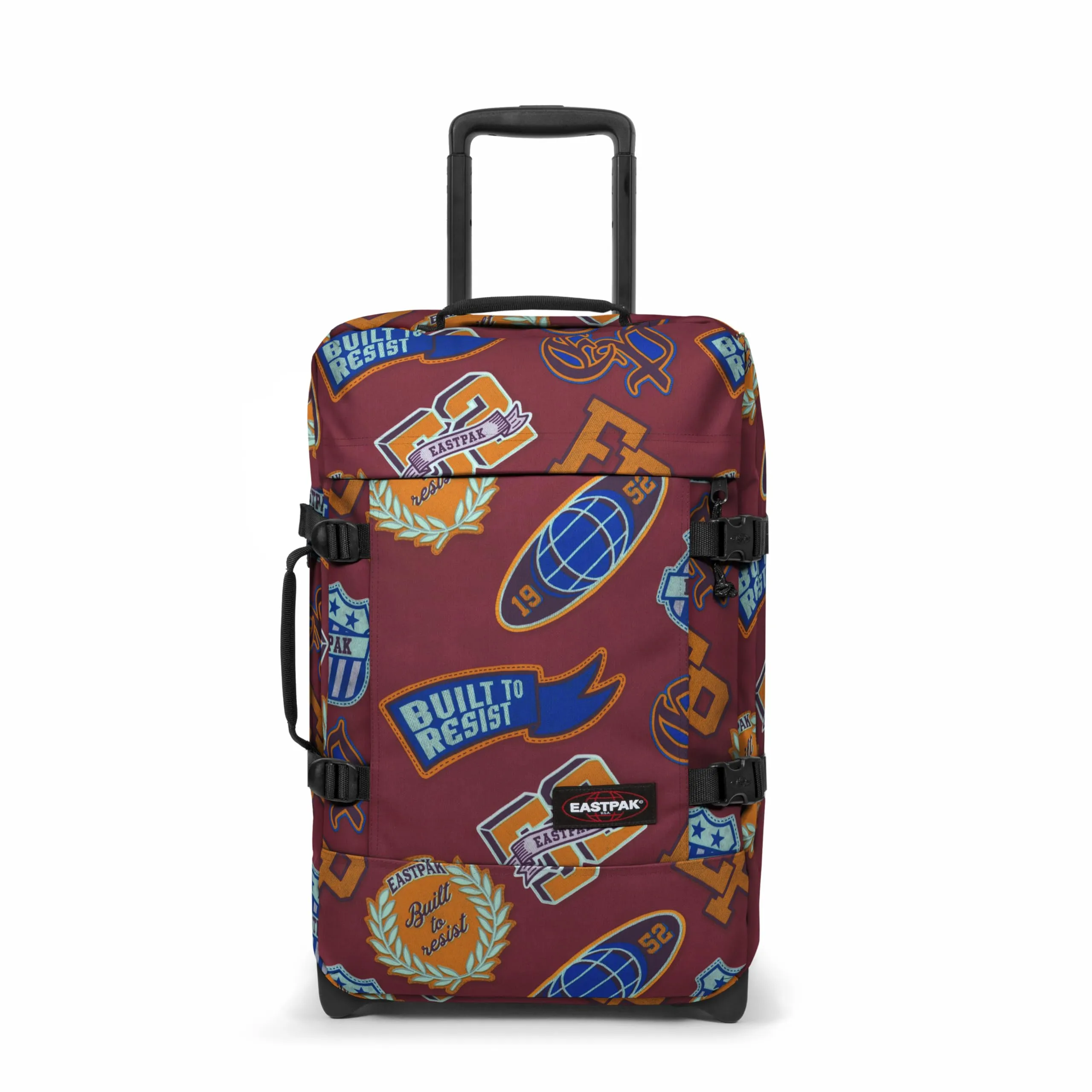 Eastpak TRANVERZ S Valigia, 45 cm, 42 L, CLASH BURGUNDY - immagine 1