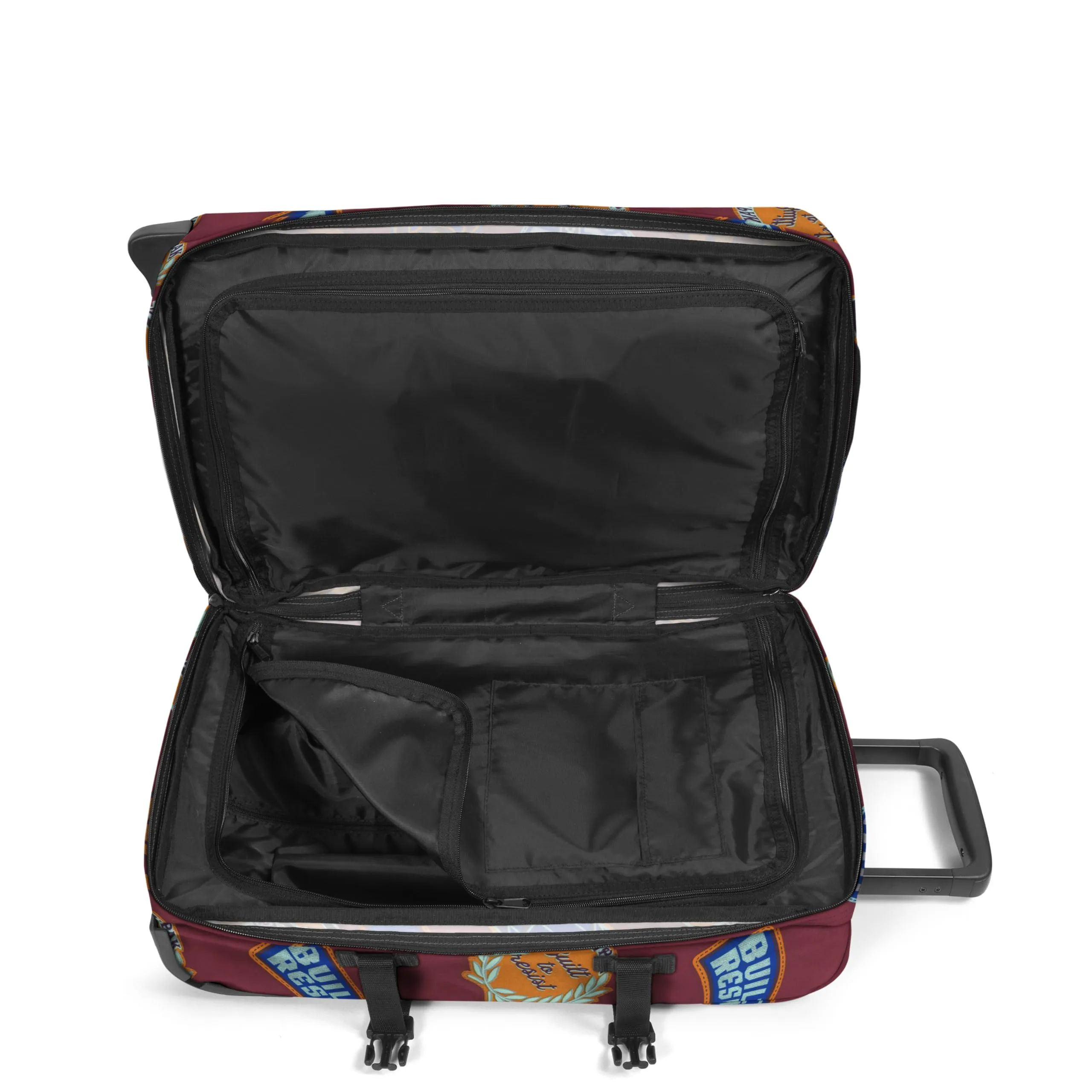 Eastpak TRANVERZ S Valigia, 45 cm, 42 L, CLASH BURGUNDY - immagine 2