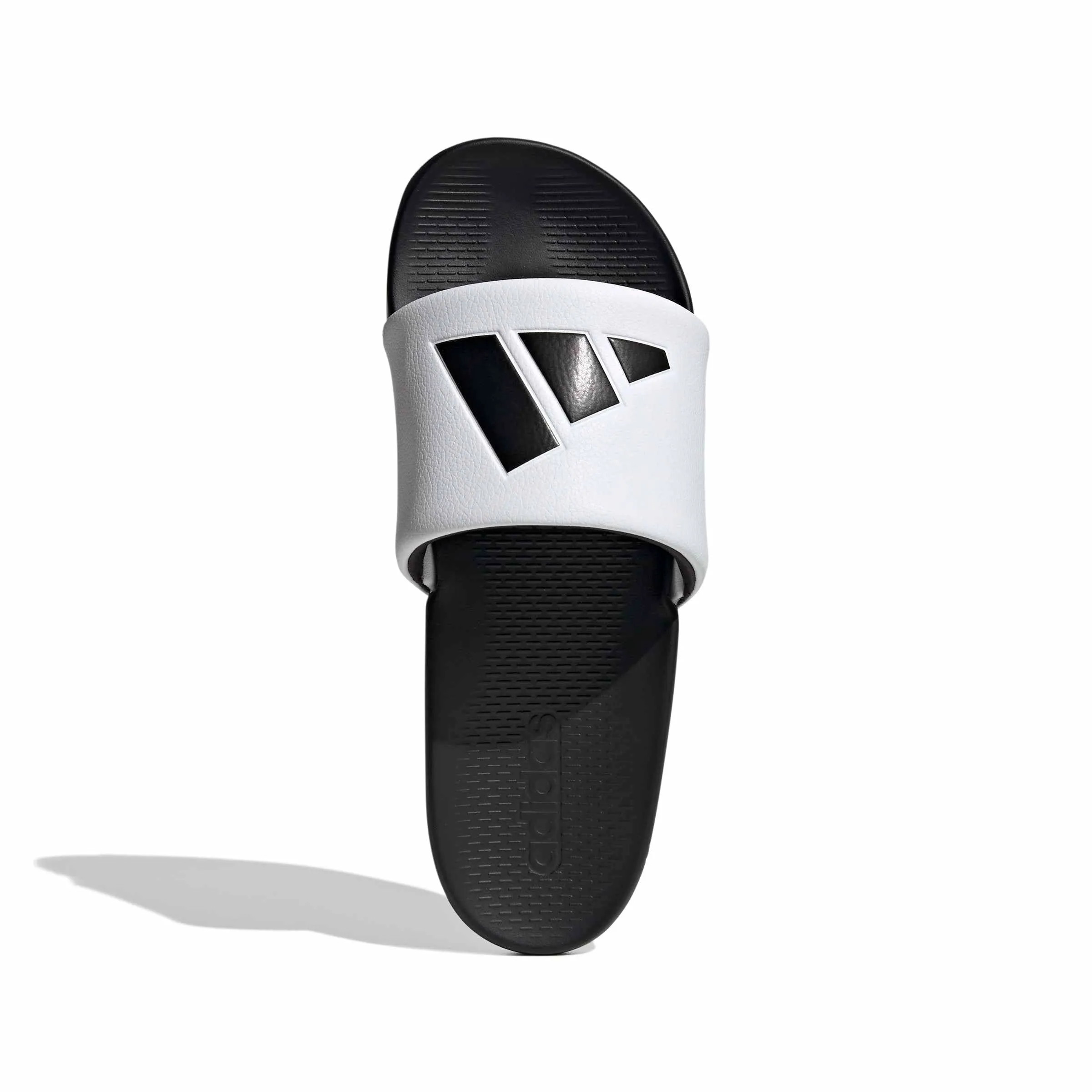 adidas Unisex - Adulto Adilette Comfort 2.0 Slides Sandal, ftwr white/core black/core black, 39 EU - immagine 3