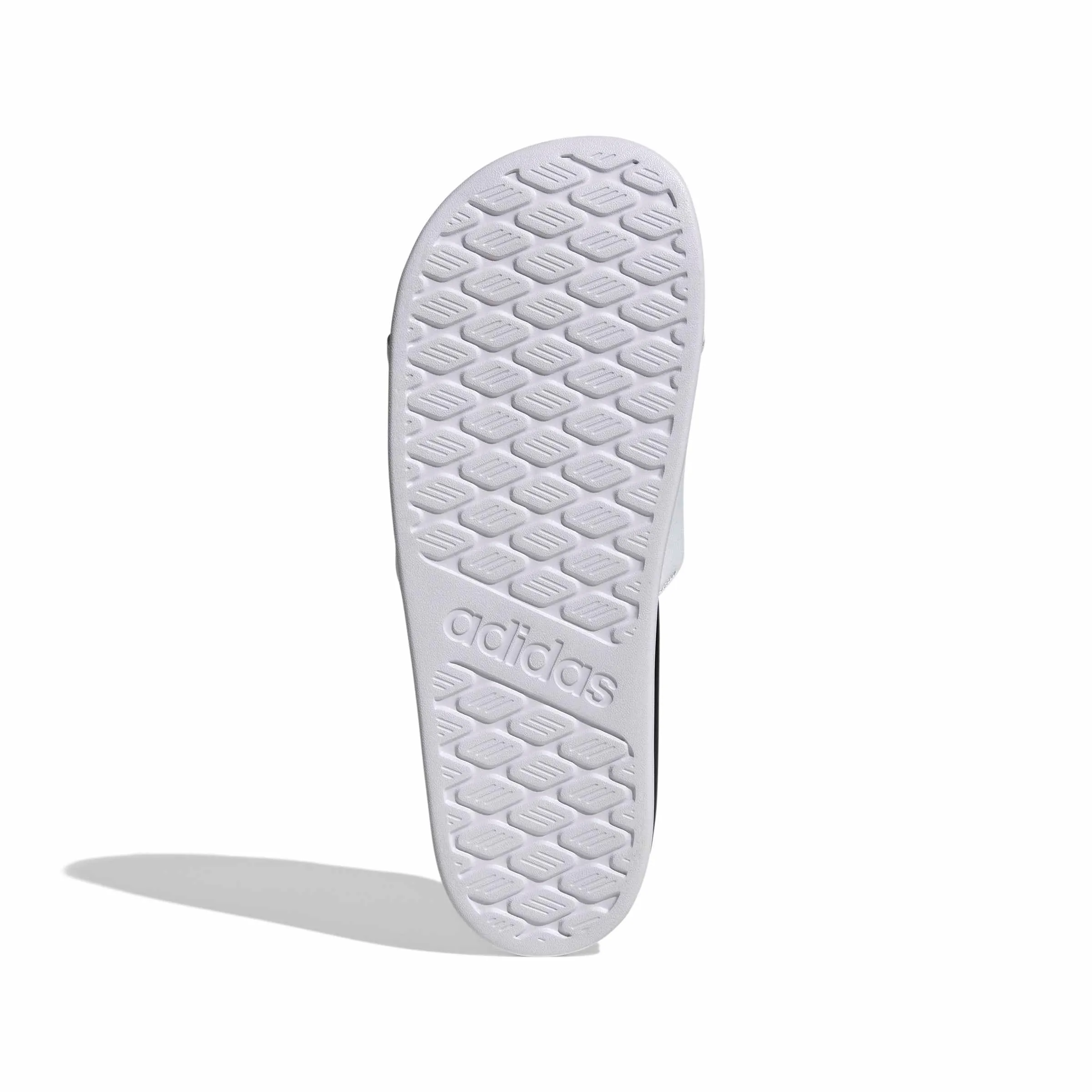 adidas Unisex - Adulto Adilette Comfort 2.0 Slides Sandal, ftwr white/core black/core black, 39 EU - immagine 4