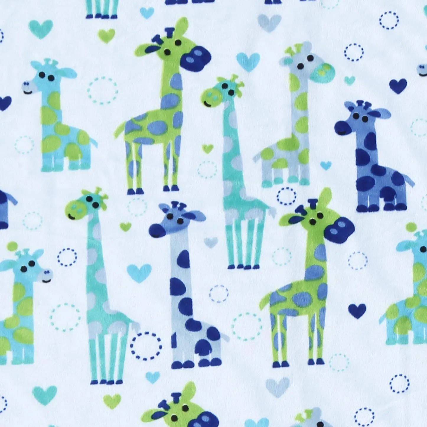 CREVENT 2 coperte per neonati e bambini, 75 cm x 100 cm, graziose, soffici, calde, per biancheria da letto, lettino, passeggino, nuvola grigia + giraffa - immagine 9